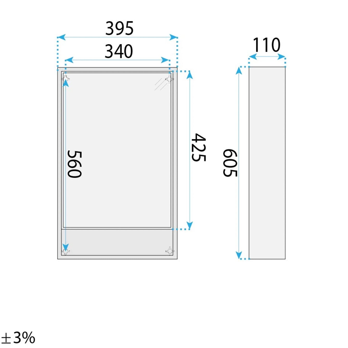 Set mobilier de baie cu lavoar Gama T25023 KJM 50CM  9