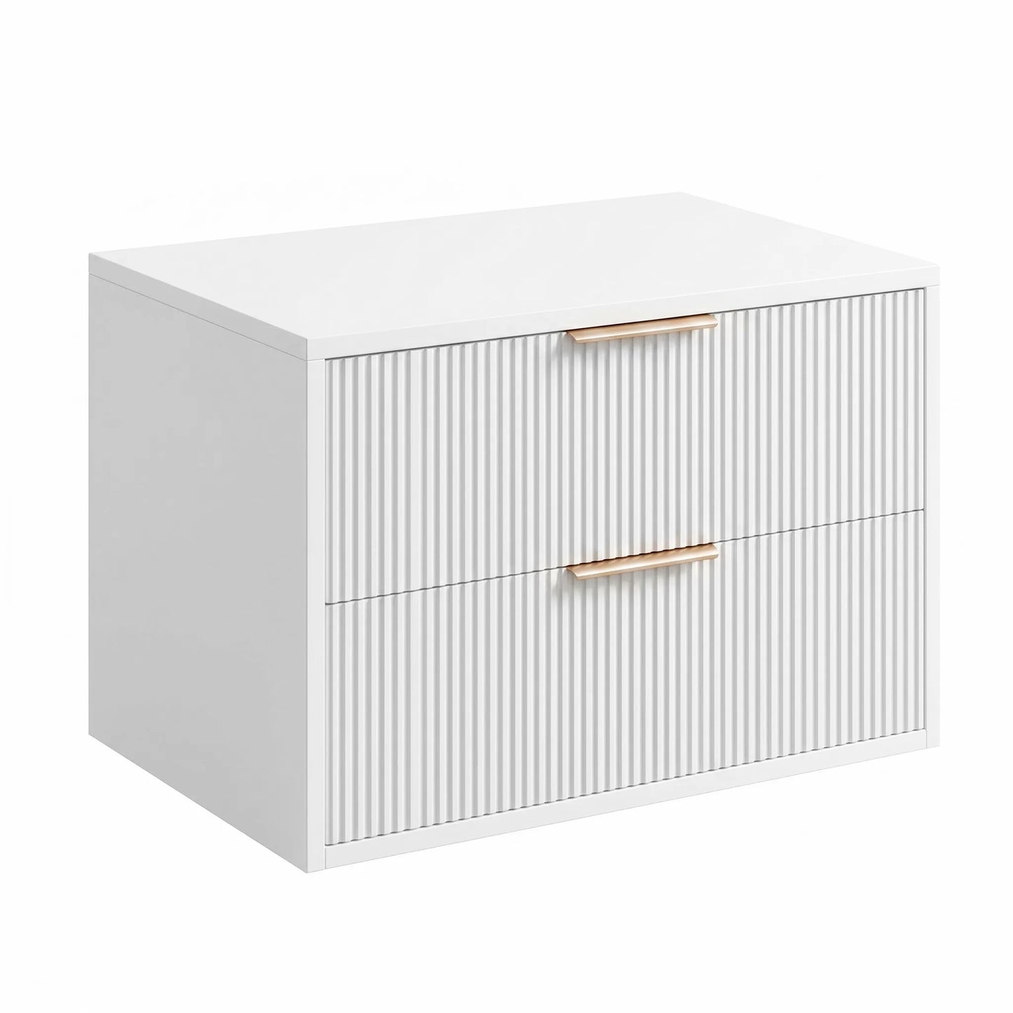 Dulap baie pentru lavoar Rea Mono 60cm White  9