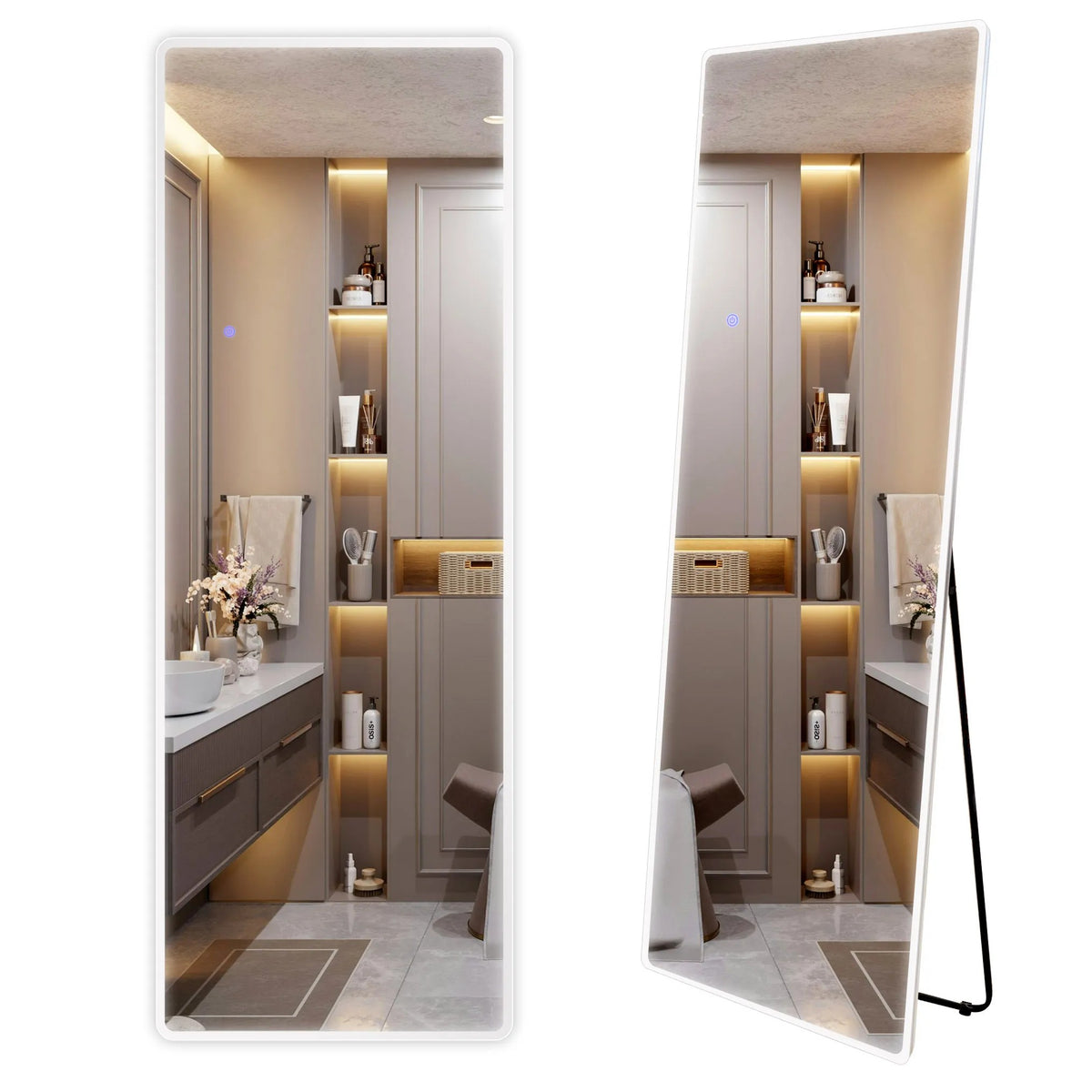 Oglindă LED Classico 50x160cm White 9