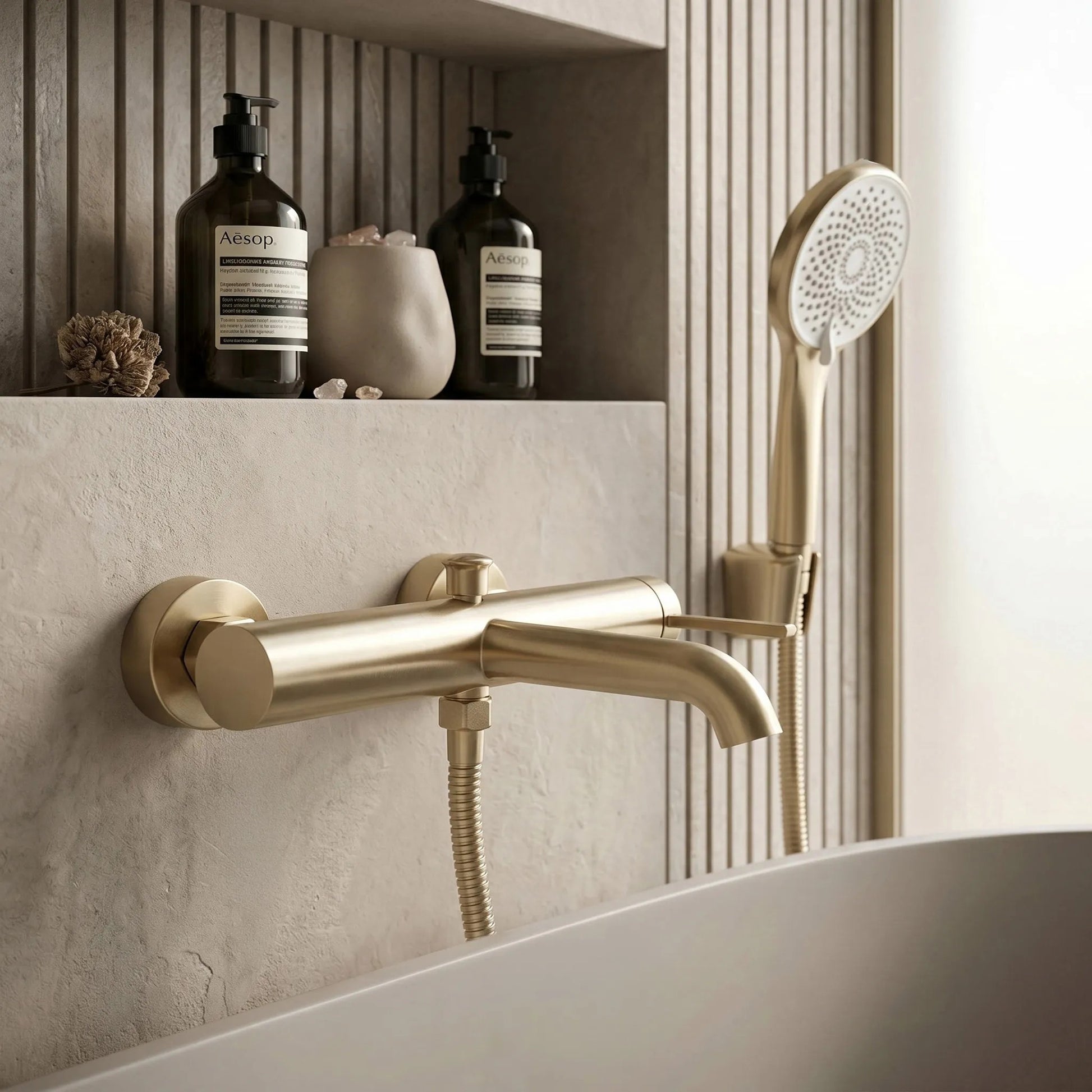 Baterie Pentru Cadă REA Rivo Brush Gold 9