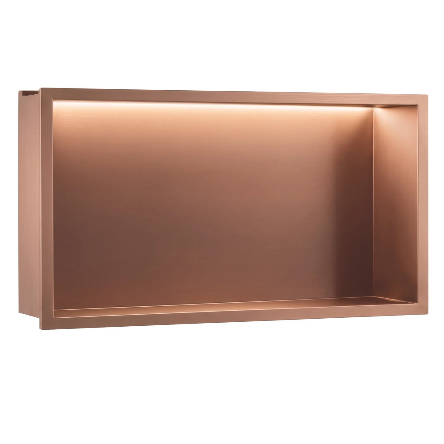 RAFT BAIE INCASTRAT PERETE LED 30x60 Brush Copper 9