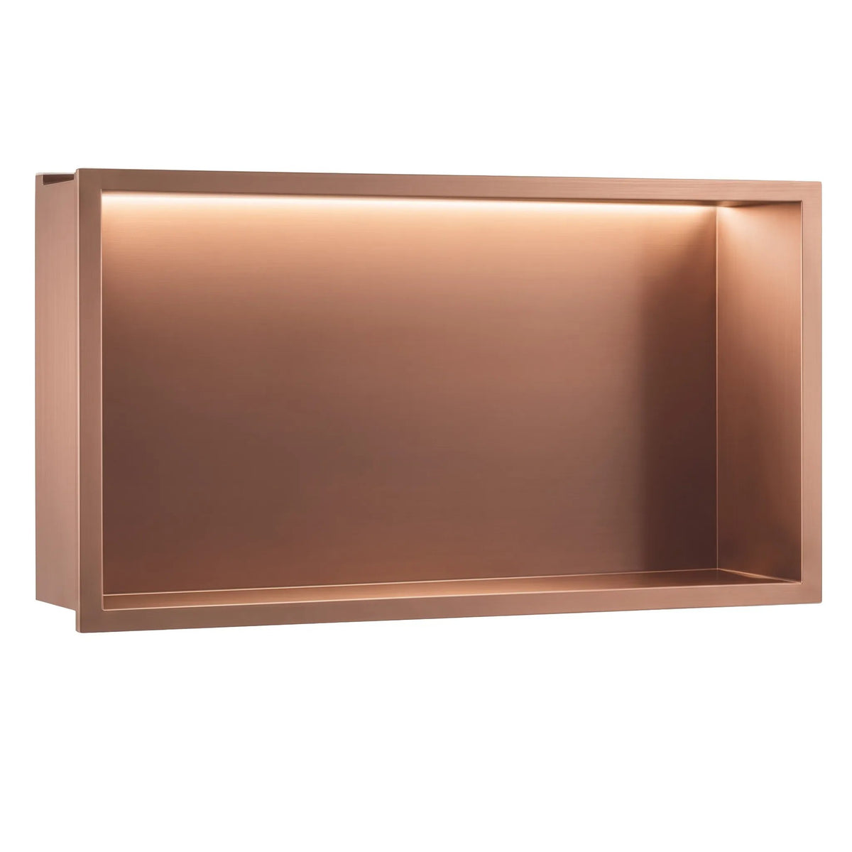 RAFT BAIE INCASTRAT PERETE LED 30x60 Brush Copper 9