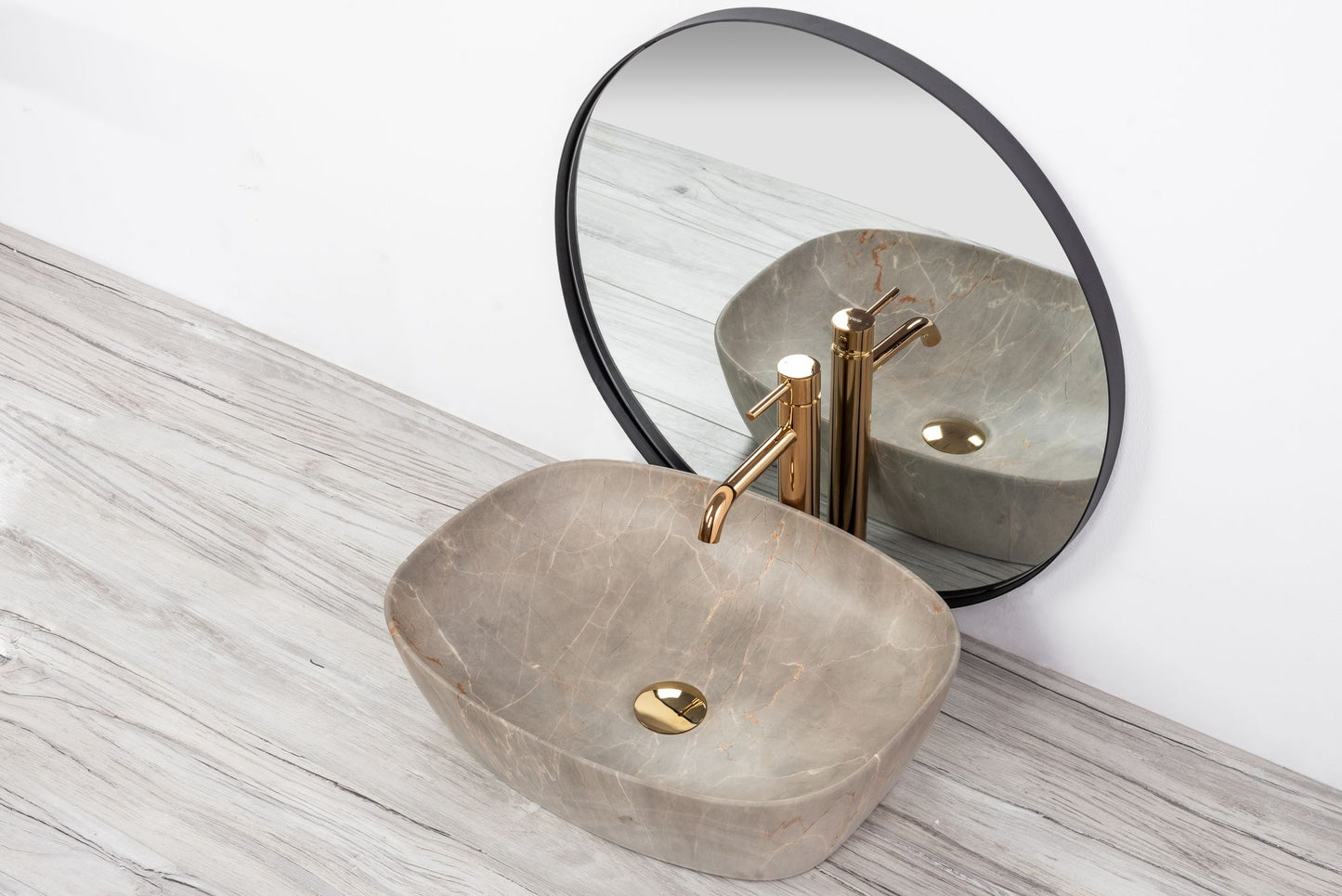 Lavoar pentru blat Rea Freja Beige  4