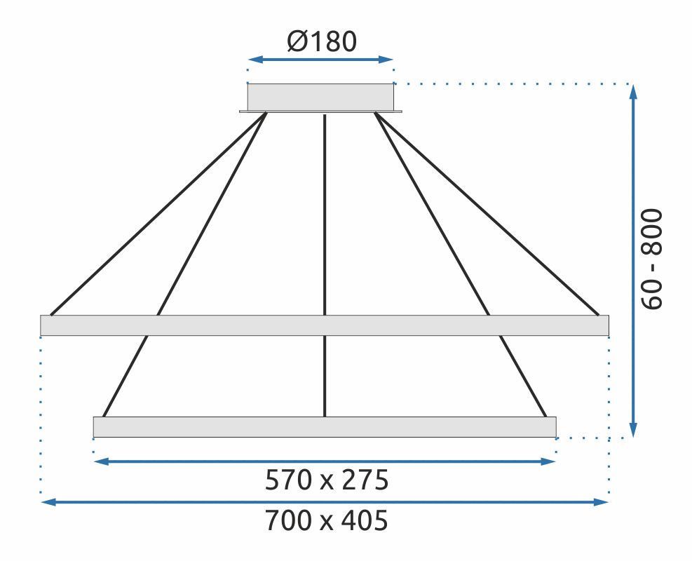 LAMPĂ LED de cristal APP771-3CP  8