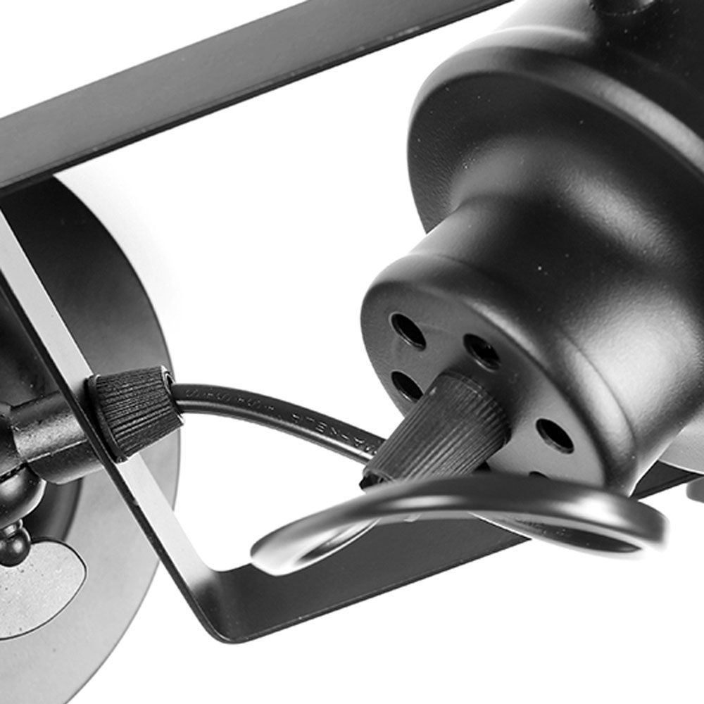 Reflector lampa mobila spot DE TAVAN negru E27 APP486-1C 6