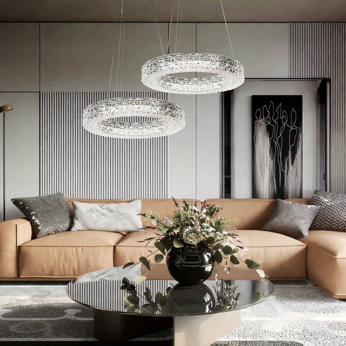 Lampa Led Ms004-cp 40cm Chrome  2