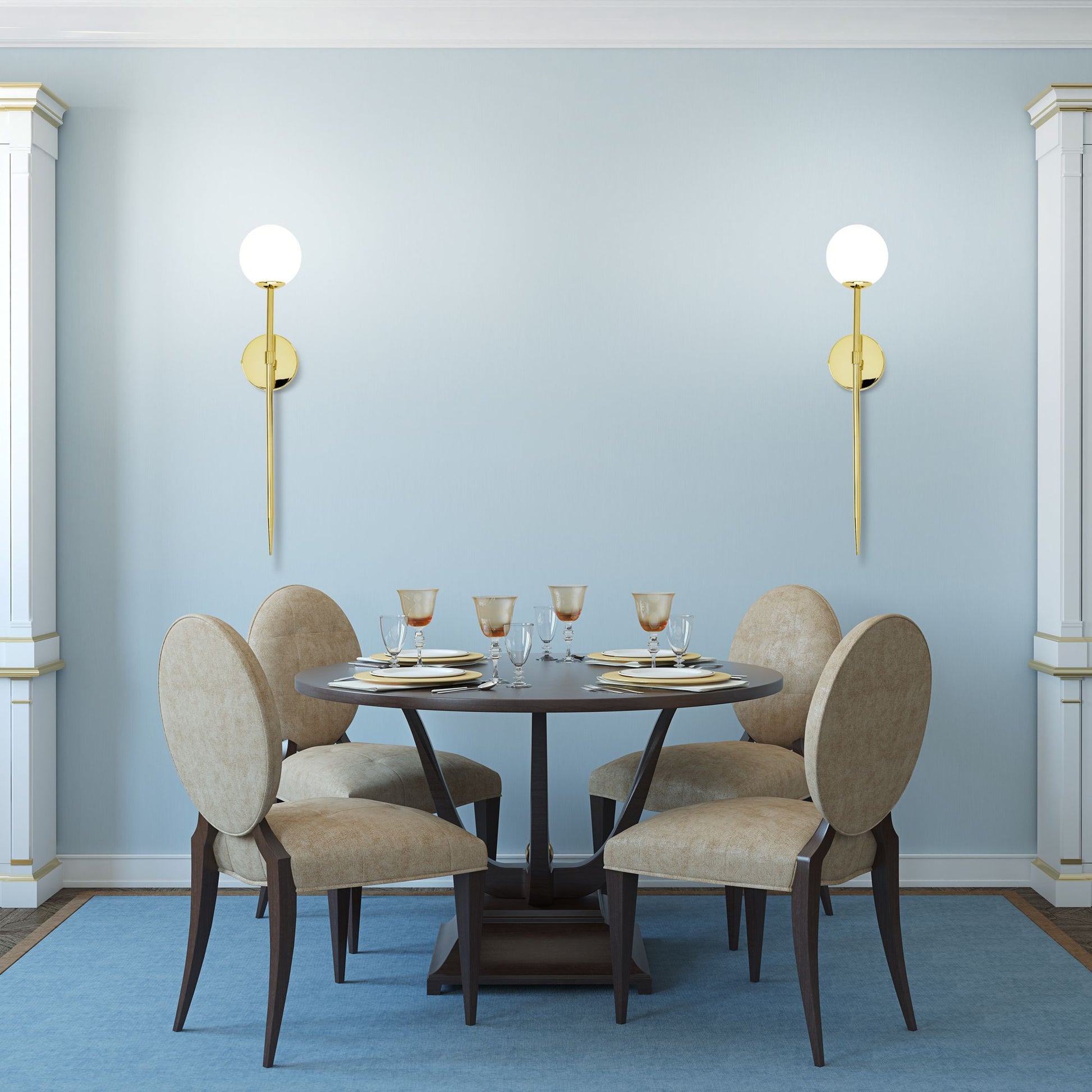 Lampă de perete GOLD MODERN 52cm APP578-1W  5