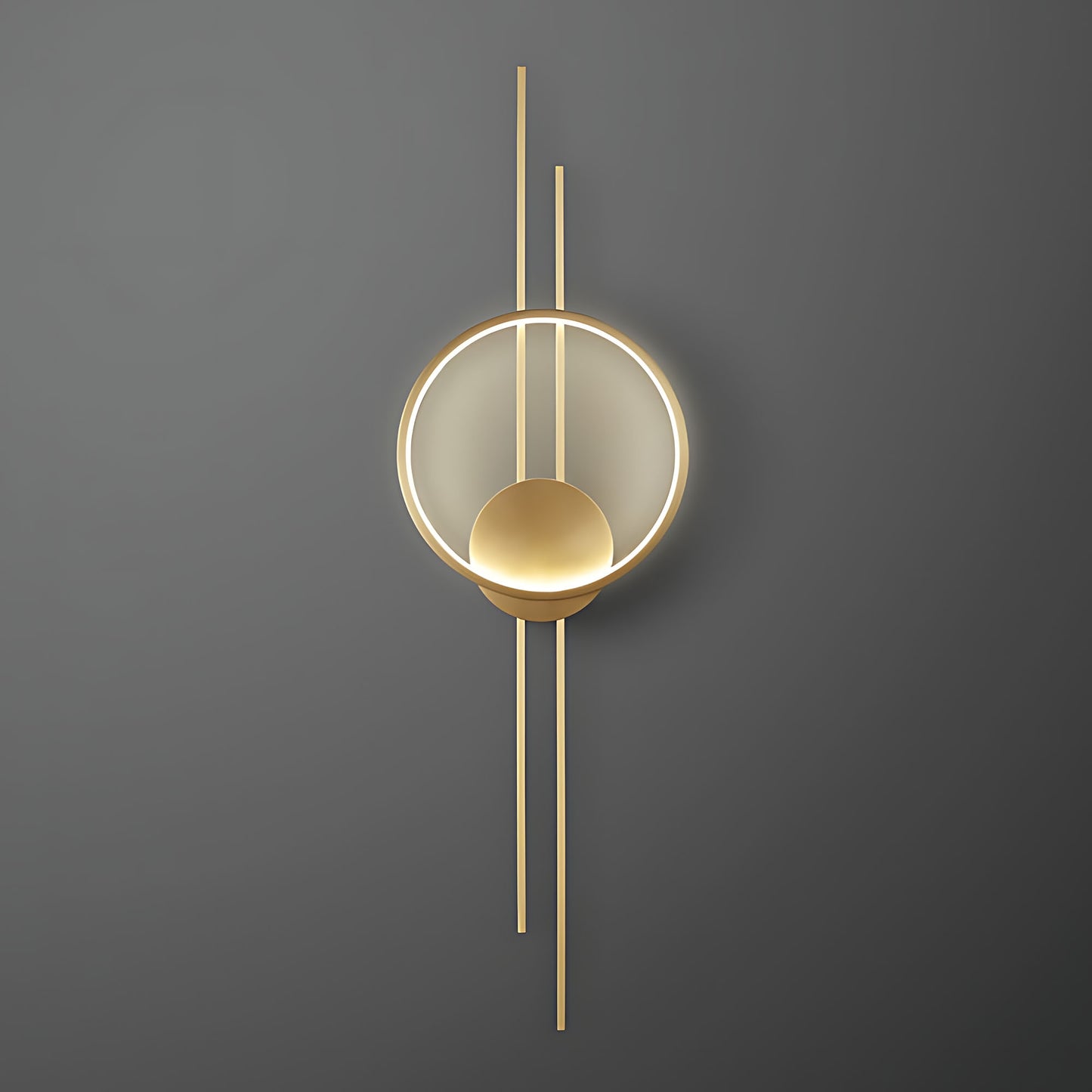 Aplică De Perete Led App1781-w Brush Gold  12