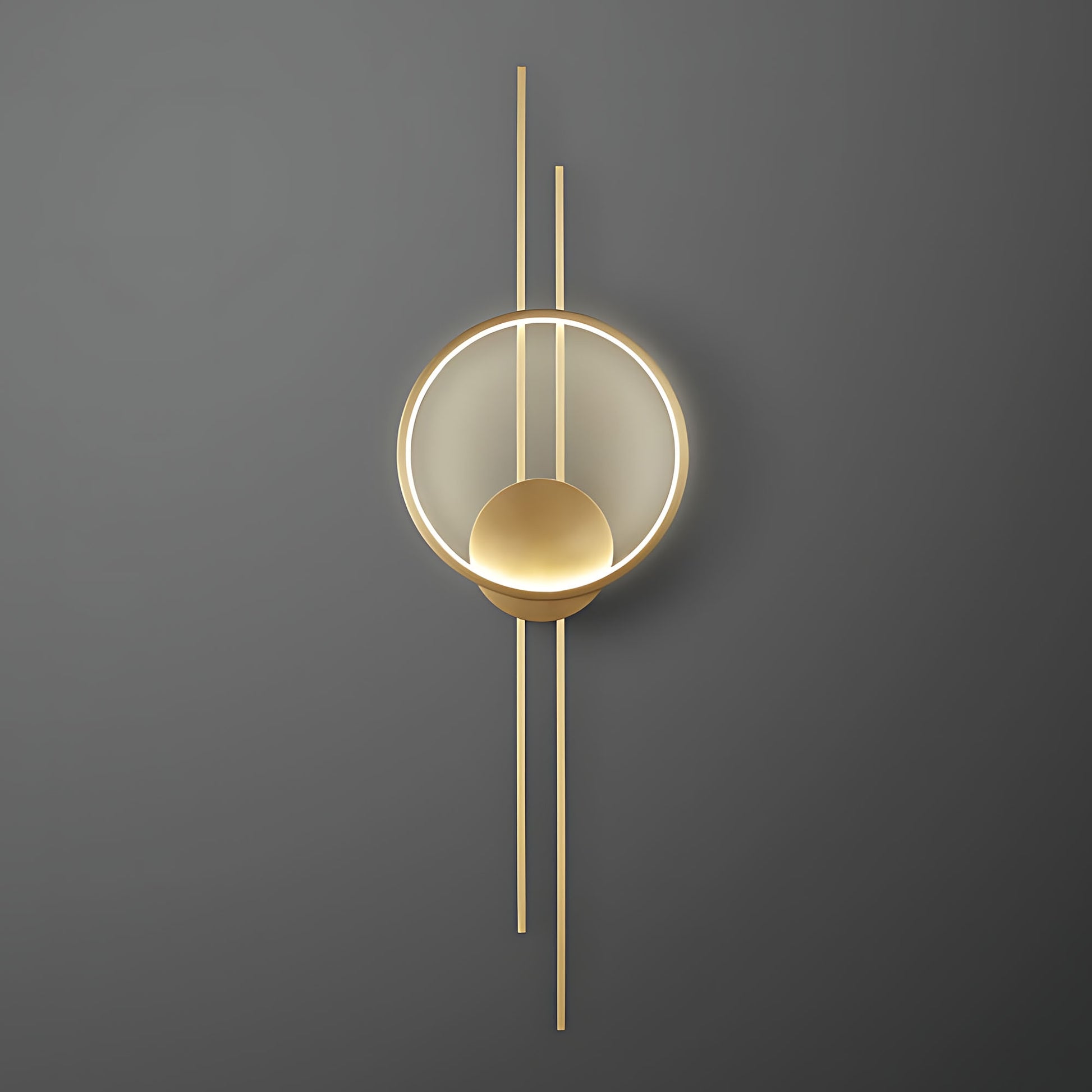 Aplică De Perete Led App1781-w Brush Gold  12