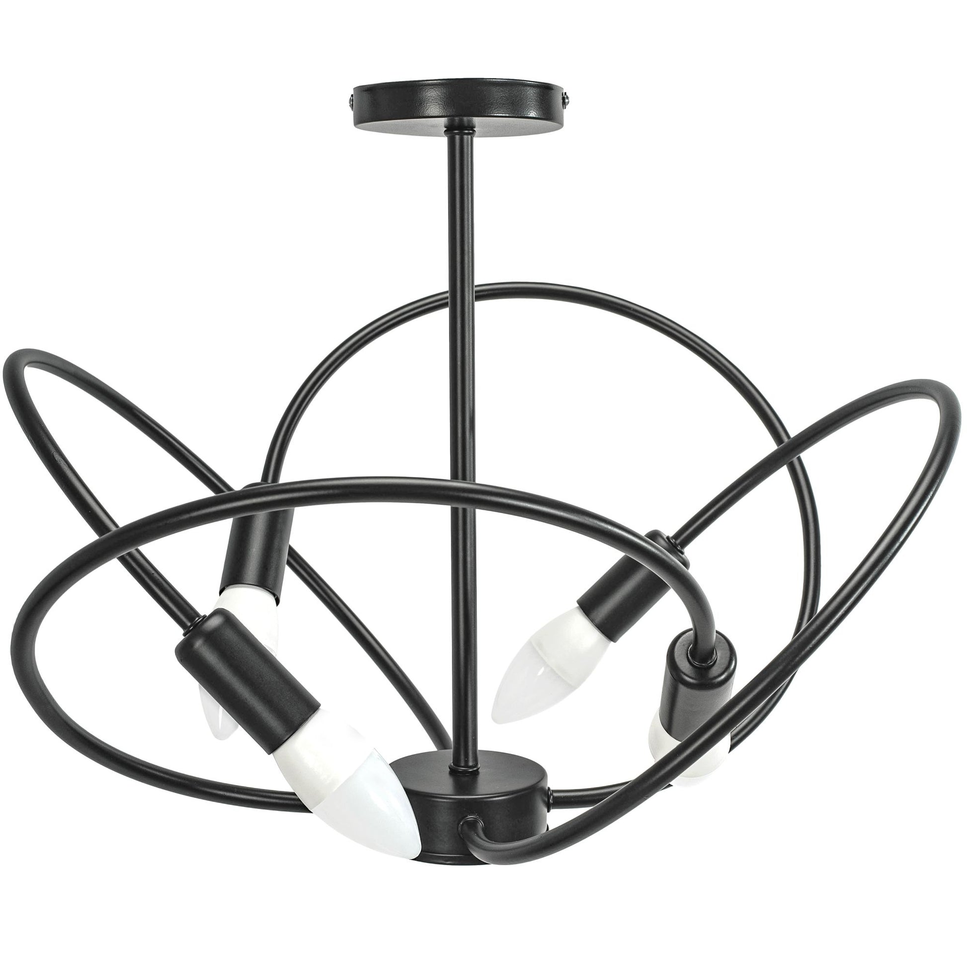 Lampa 4 Black APP1093-4C  8