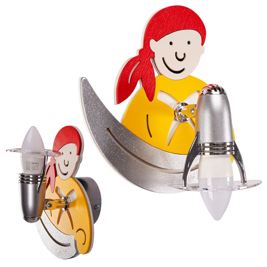 Lampa de perete PIRATE YELLOW 4717  1