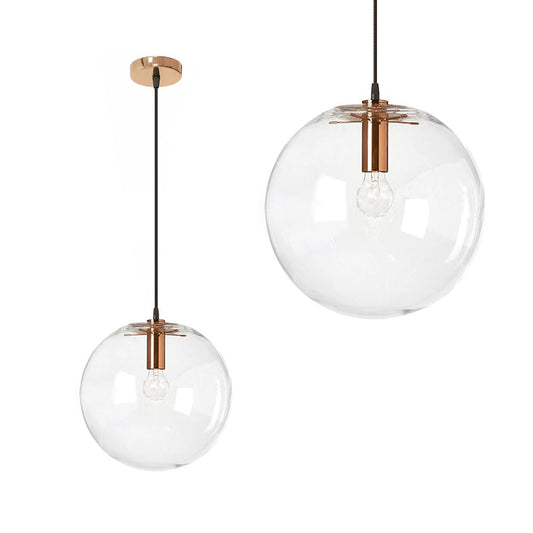 Lampa DE TAVAN SUSPENDABILA din sticla Lassi 20 cm ROSE gold  1