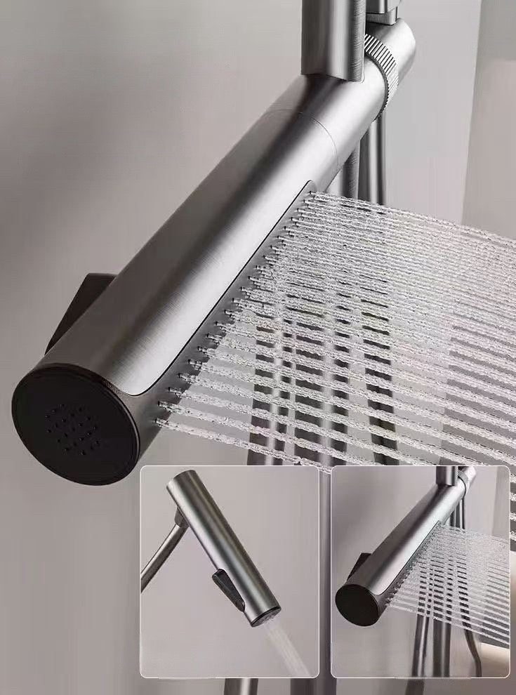 Set dus cu termostat REA Pedro Titanium  4