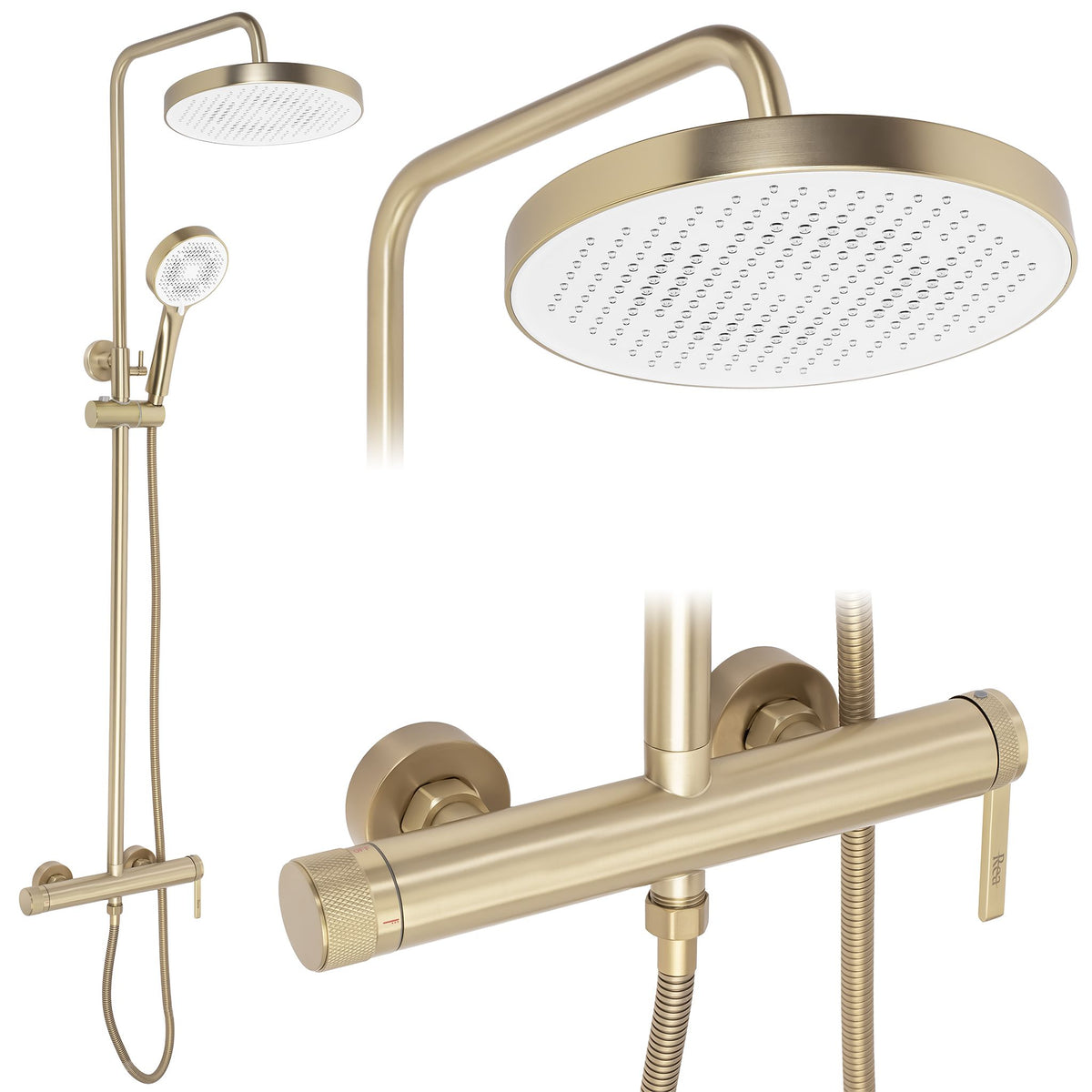 Set Dus Rea Grace Brush Gold 10