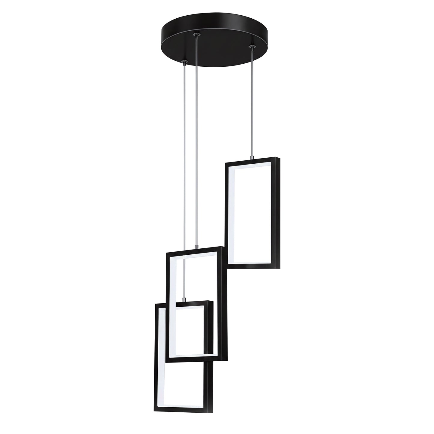 Lampa Led Lhj087-3cp Black  1