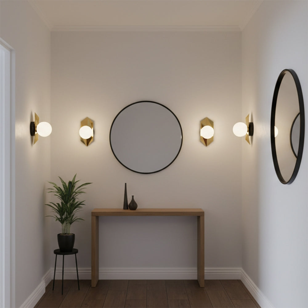 Lampa De Perete App1411-w Black Gold  2