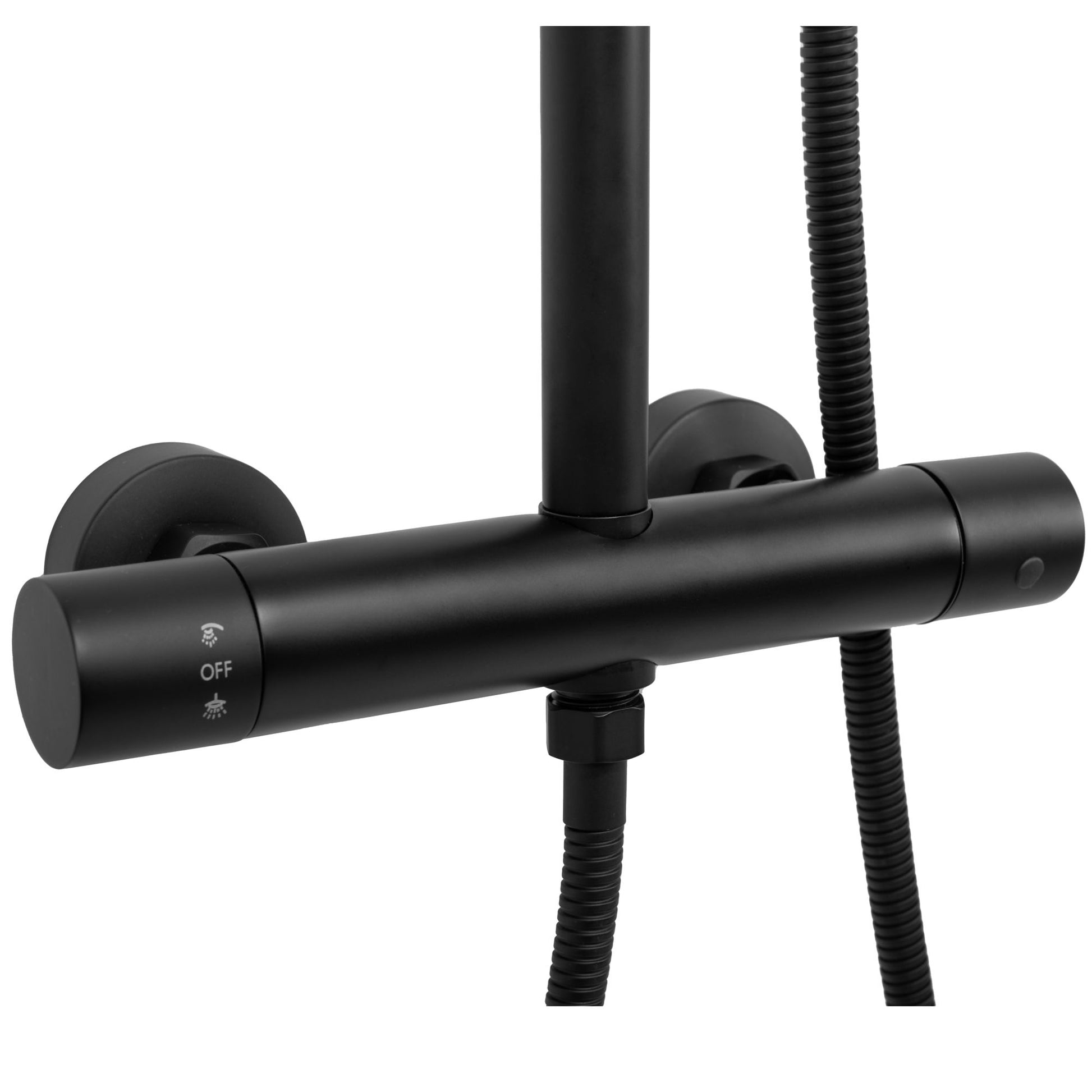 Coloana de dus cu termostat REA VINCENT Black  2
