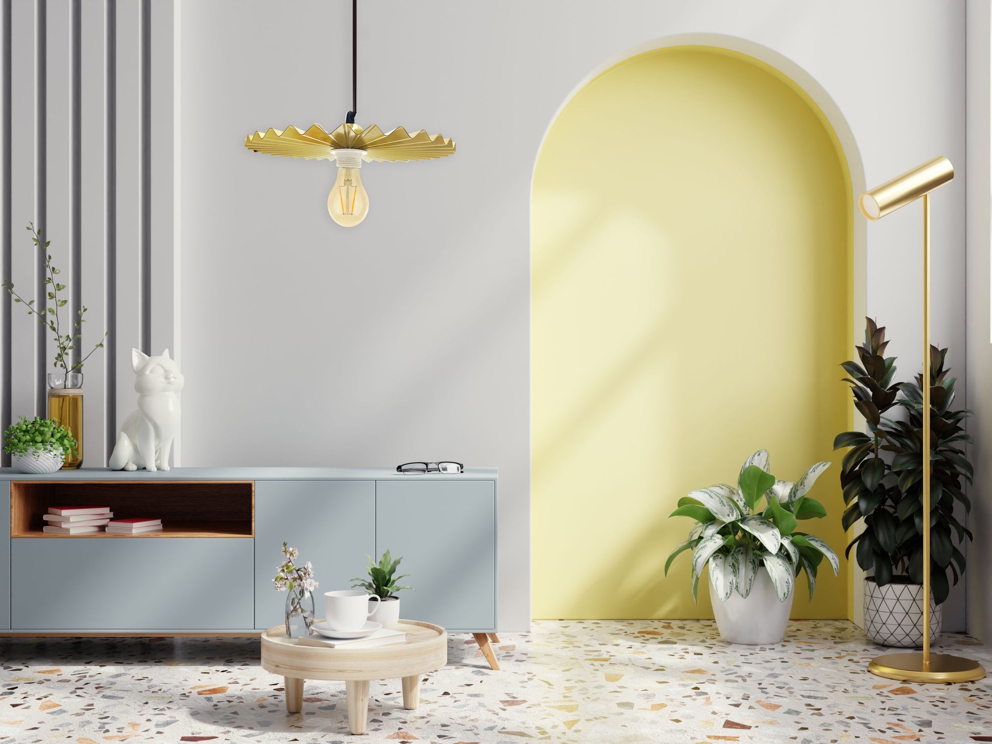 Lampă De Tavan APP1453-1CP Gold  7