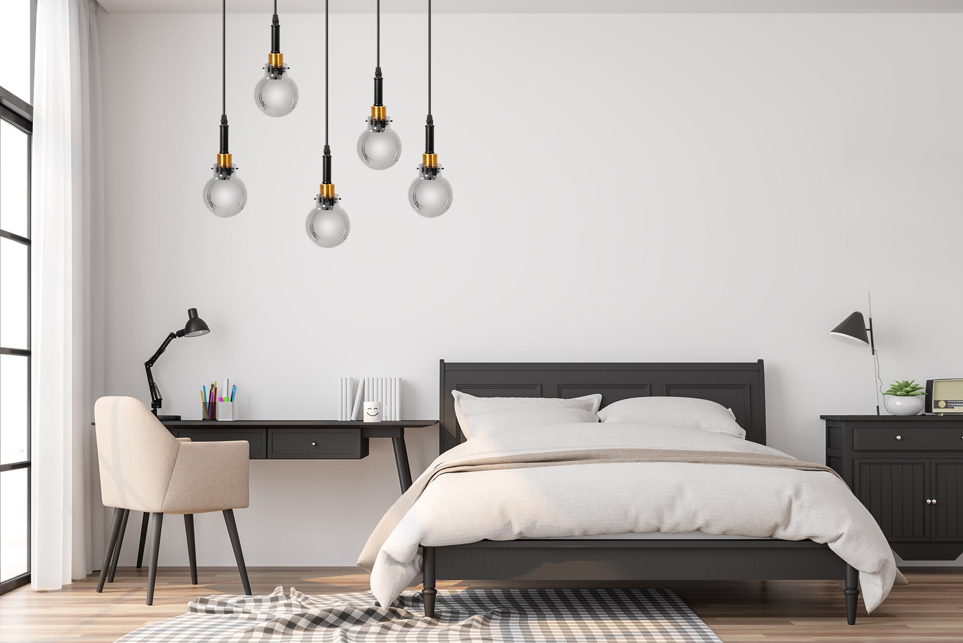 Lampă Suspendată APP1126-5CP  3