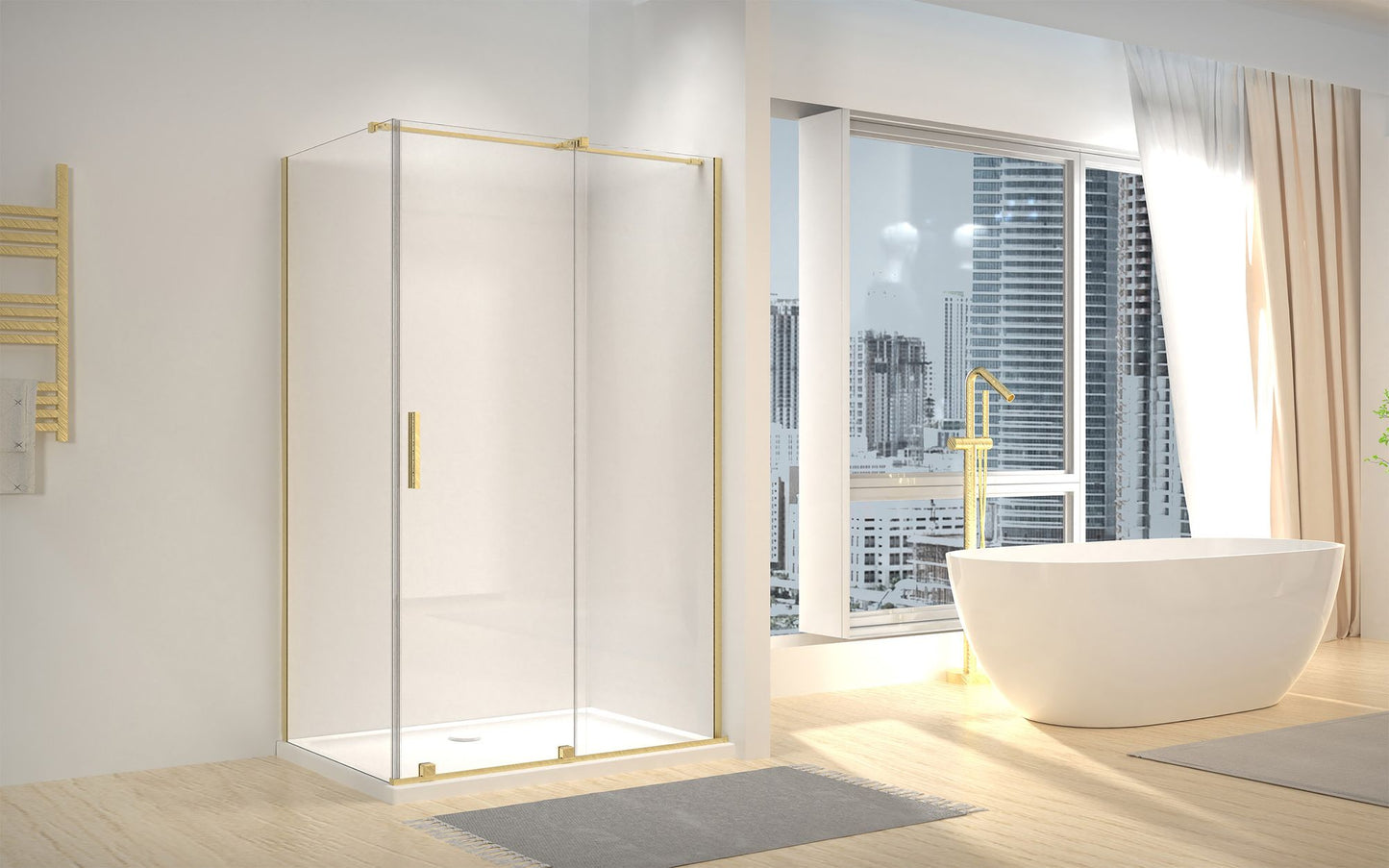 Cabina dus REA Montana Gold Brush 140x100  3
