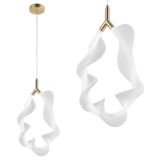 Lampa Led G013-1cp White/gold  1