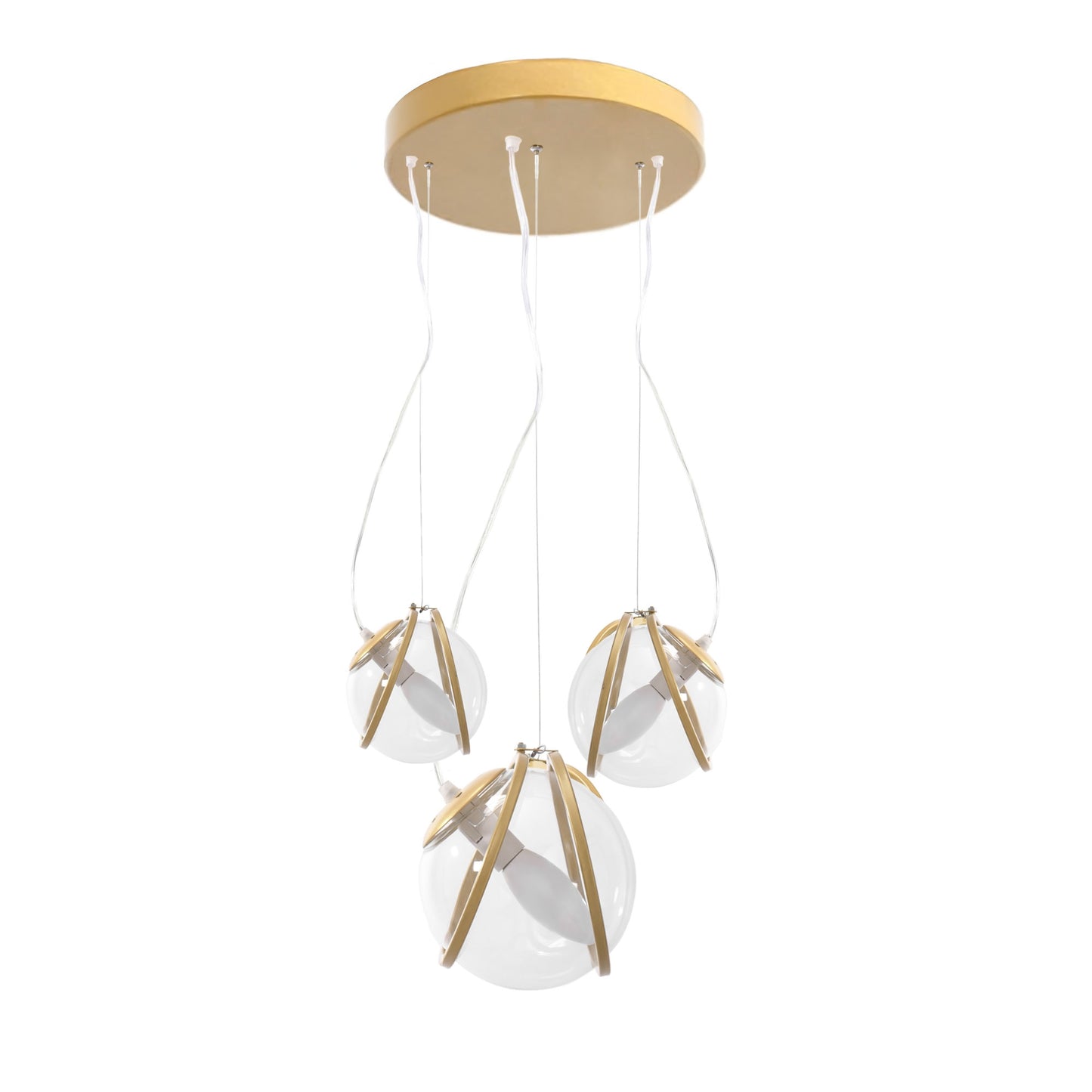 Lampa APP1091-3CP Gold  4