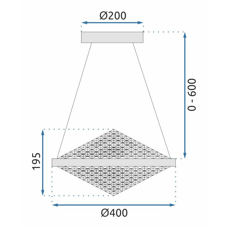 Lampă De Cristal APP774-1CP  10