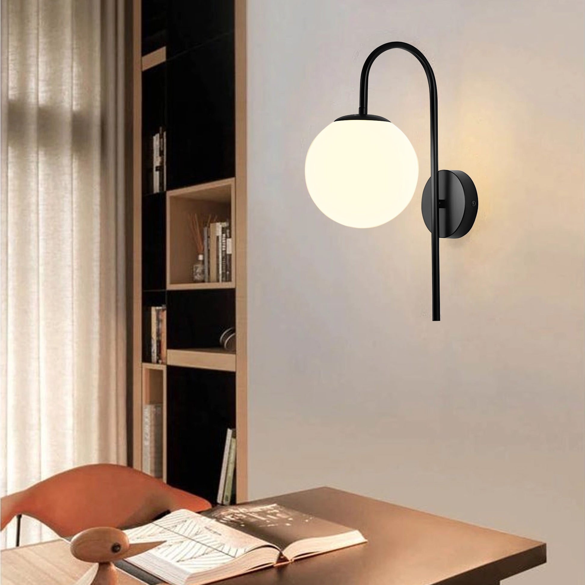 Lampa De Perete G090-1w Black  4