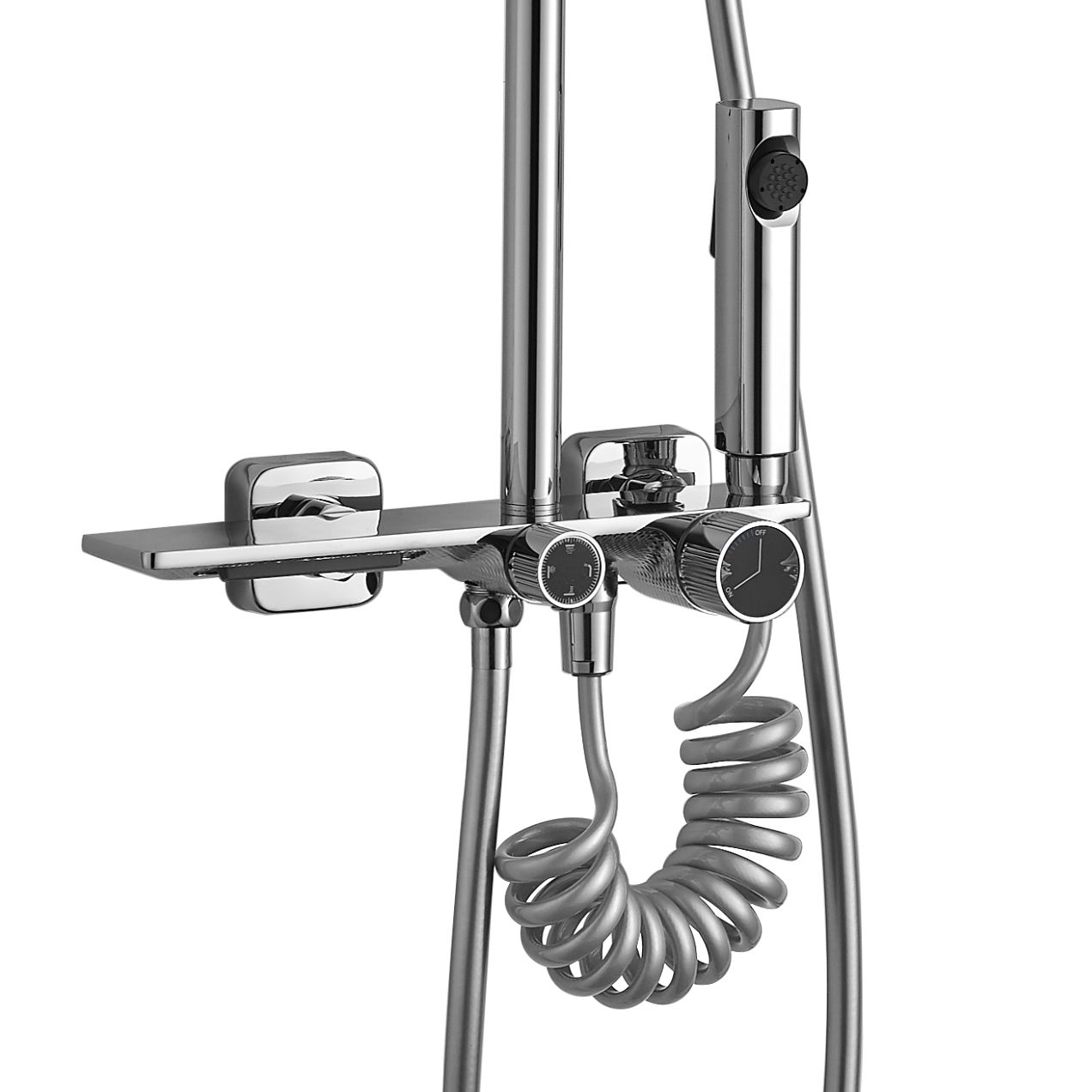 Coloana de dus REA HELIX Chrome  4
