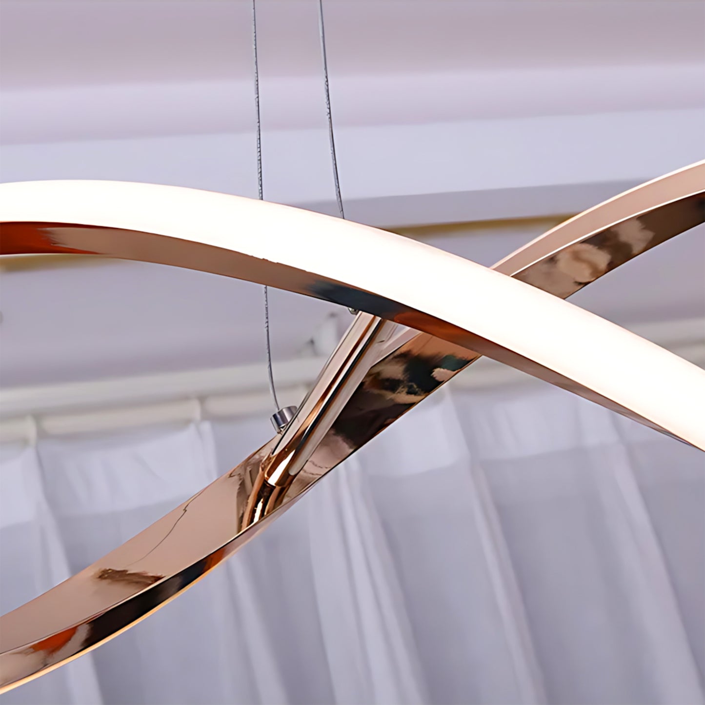 Lampa Led Lhj021-cp Rose Gold  5