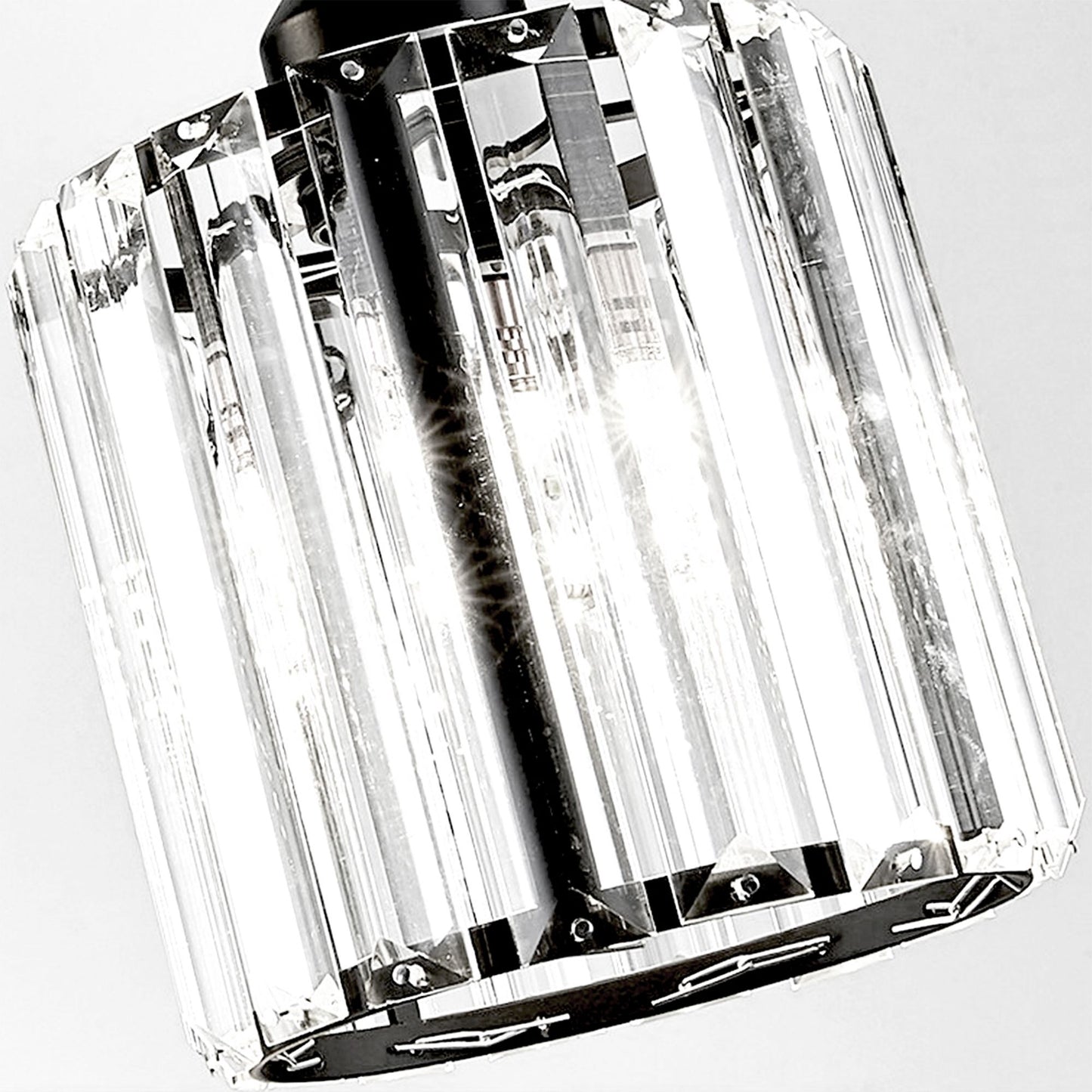 Lampă de tavan din cristal negru APP511-1CP  4