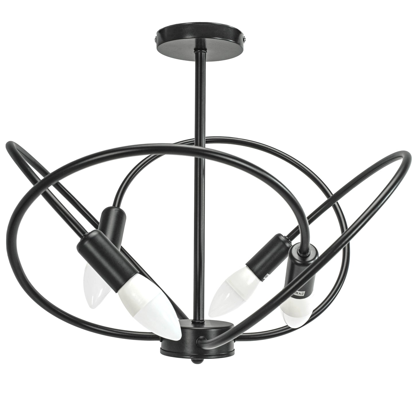 Lampa 4 Black APP1093-4C  1