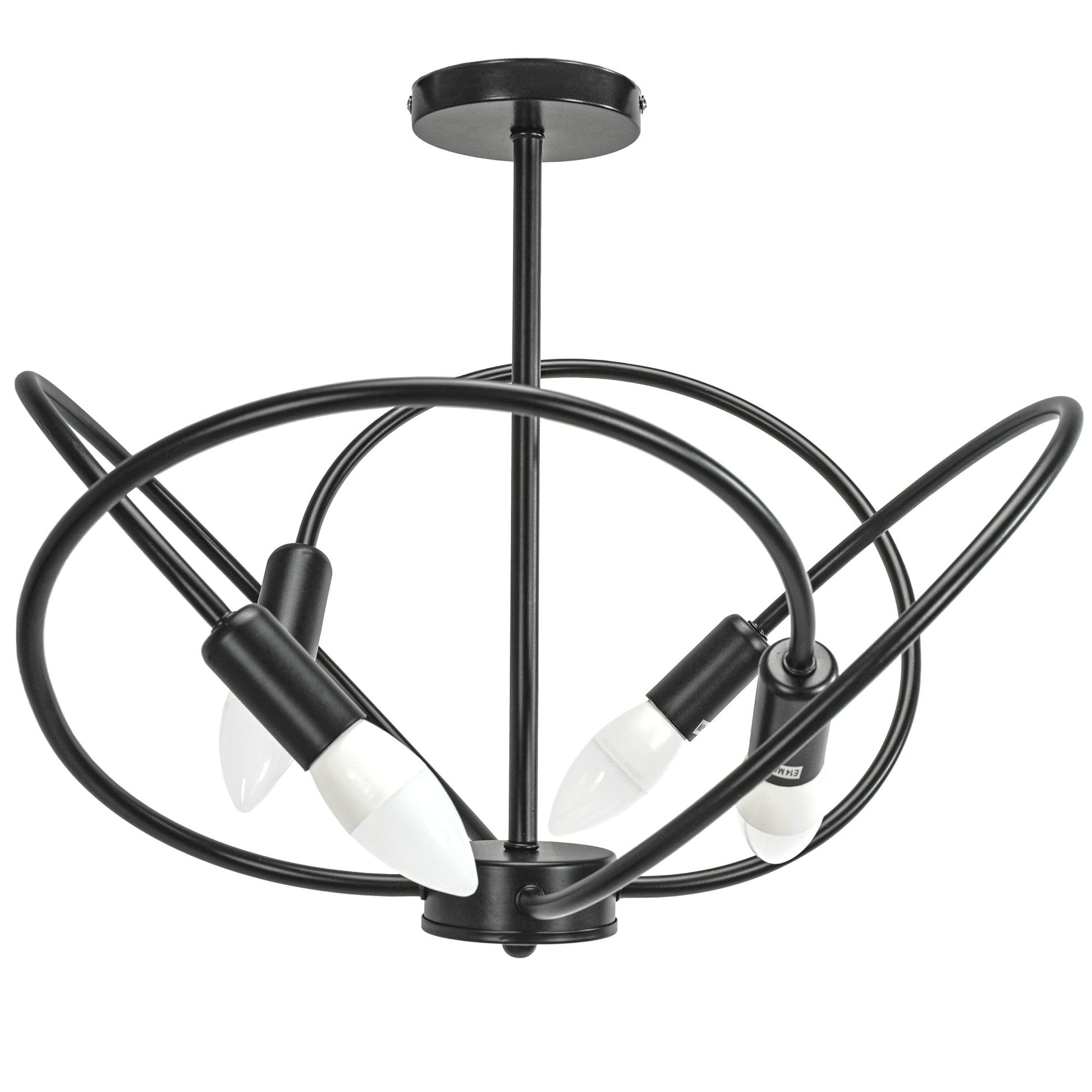 Lampa 4 Black APP1093-4C  1