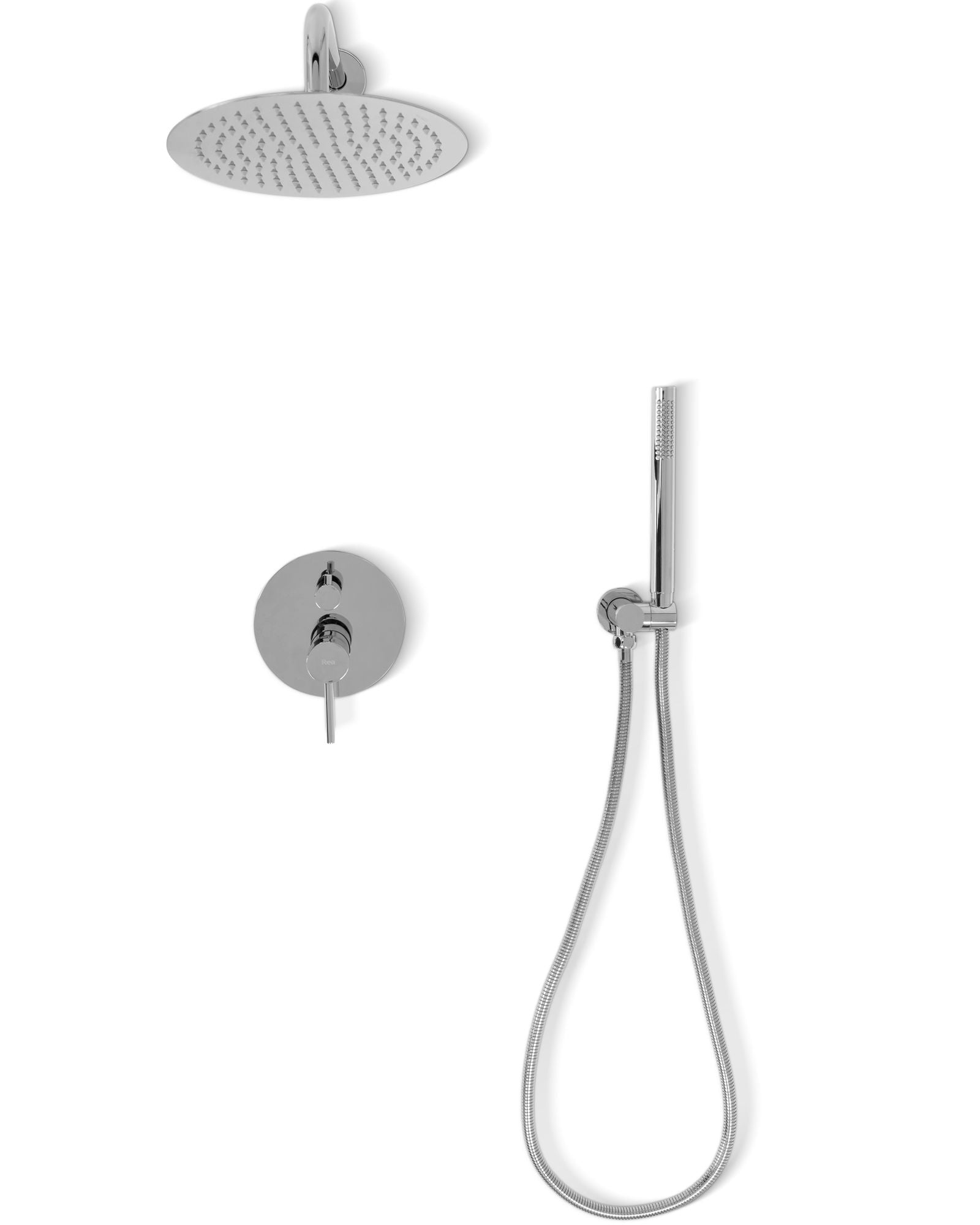 Set de dus REA Lungo Crom + BOX 3