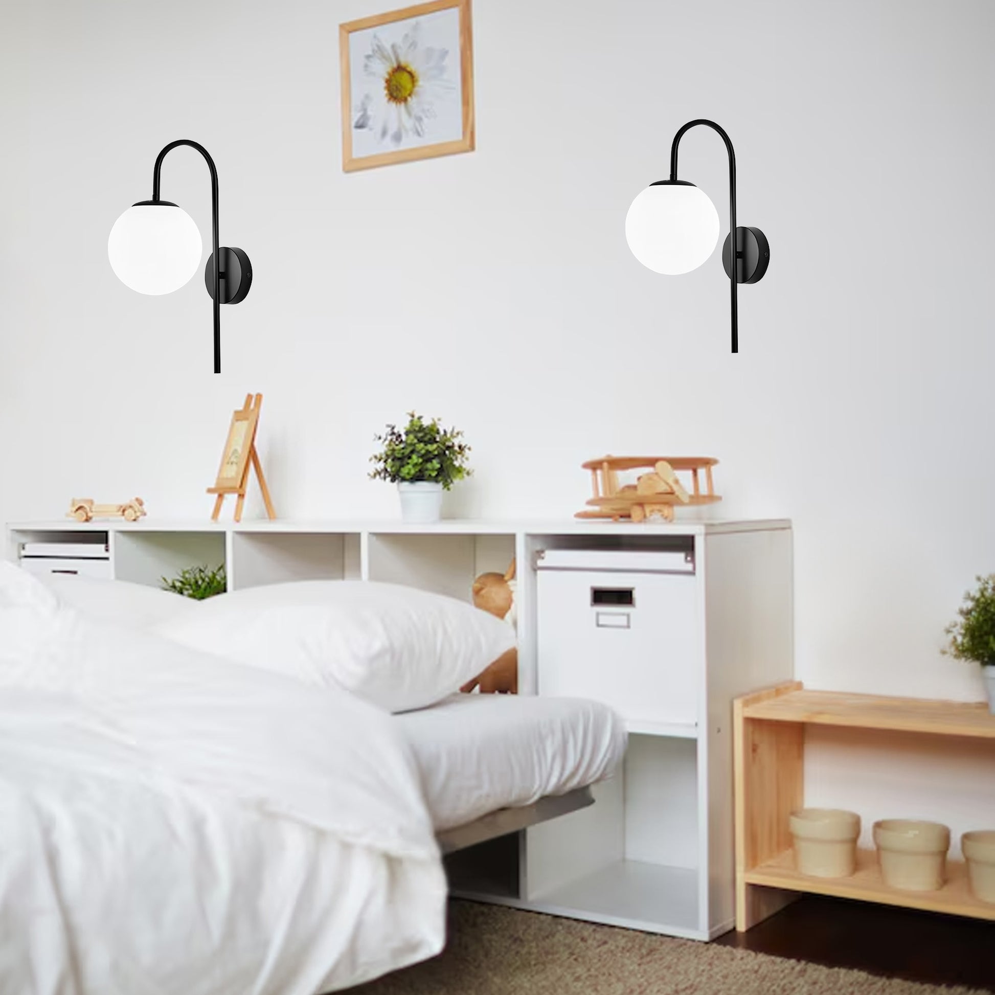 Lampa De Perete G090-1w Black  3