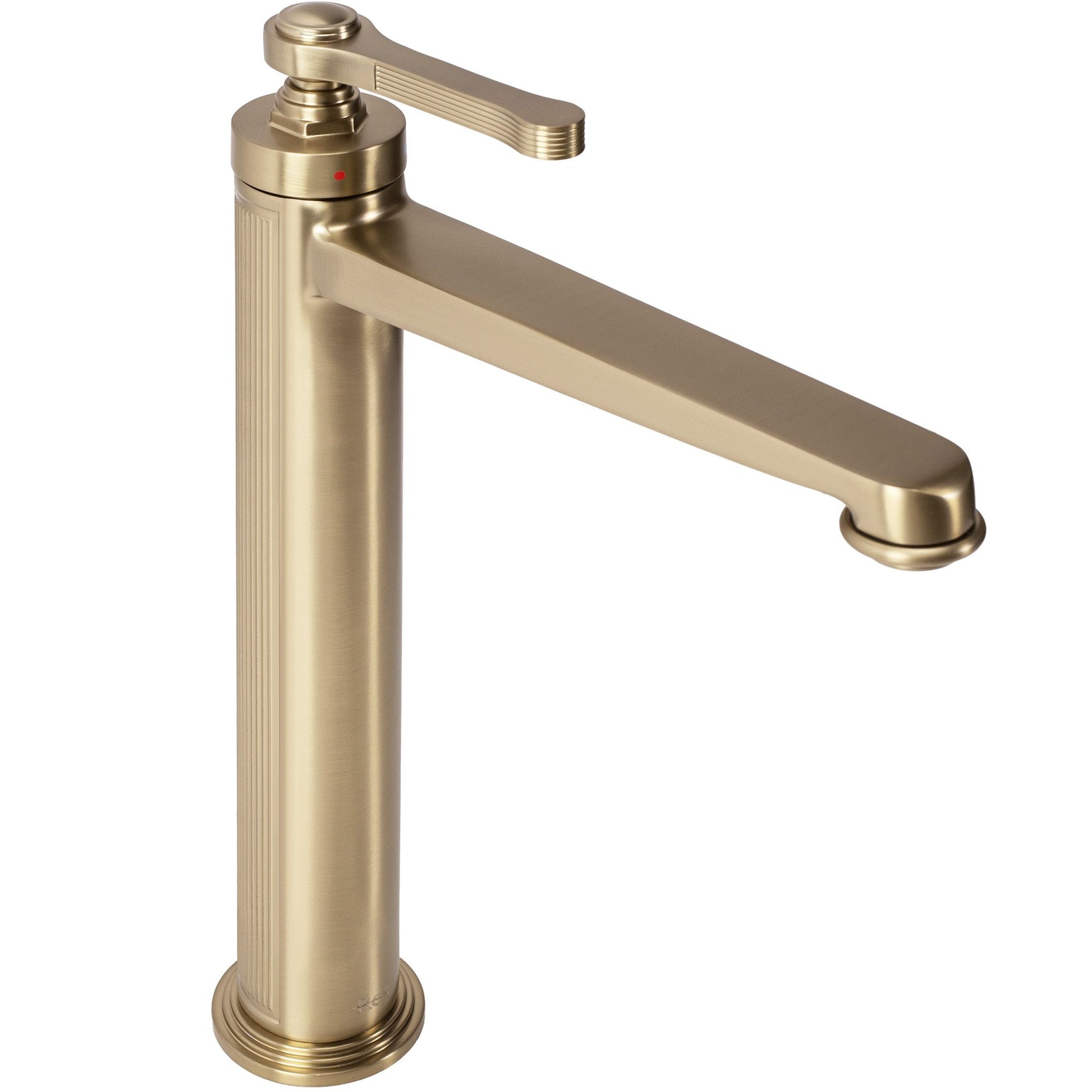 Baterie lavoar Rea Monaco Gold Brush Auriu inalta  1