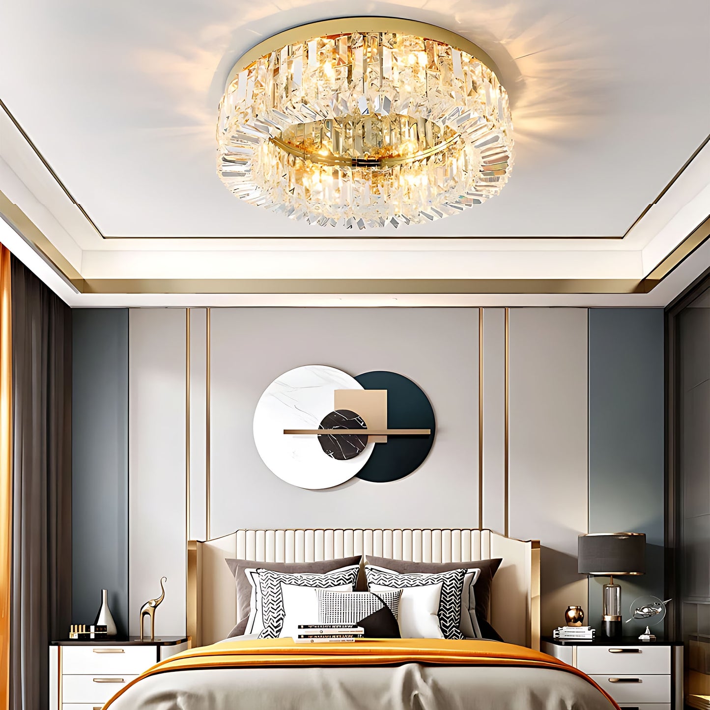 Lampa APP1729-8C 60 Cm Gold  9