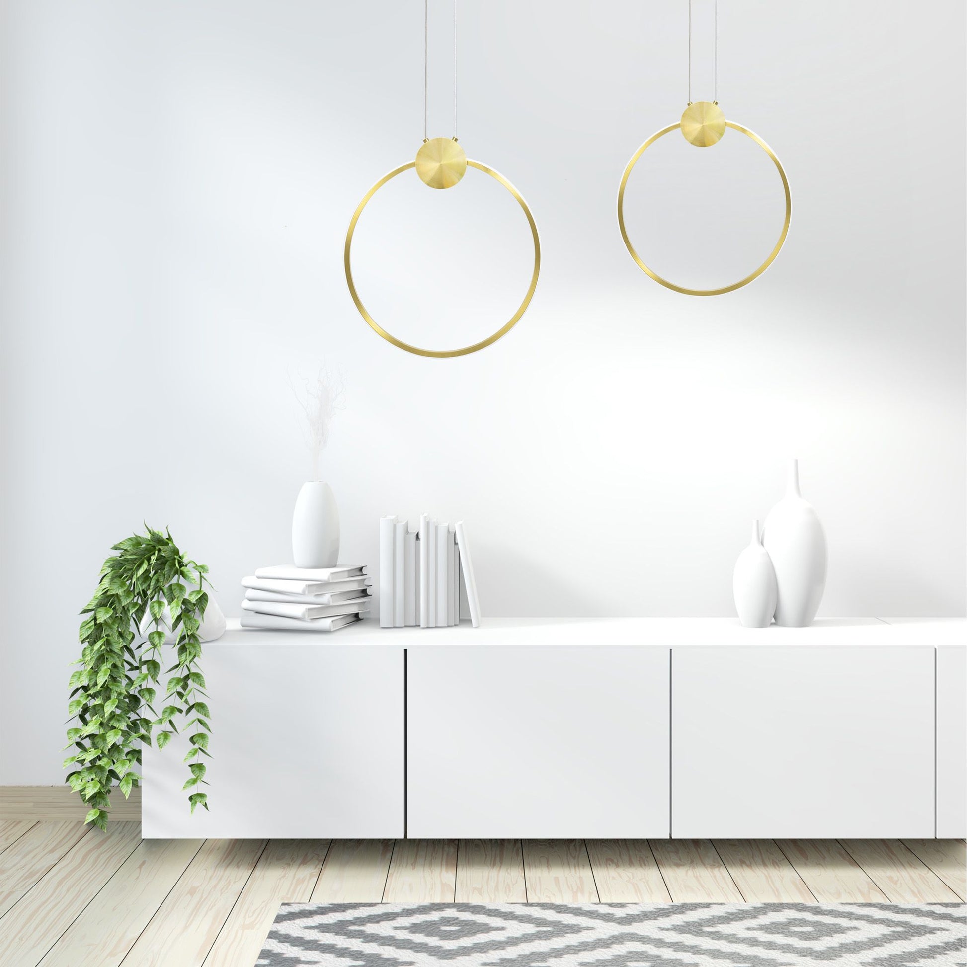 Lampă de tavan LED APP1393-CP GOLD 30cm  2