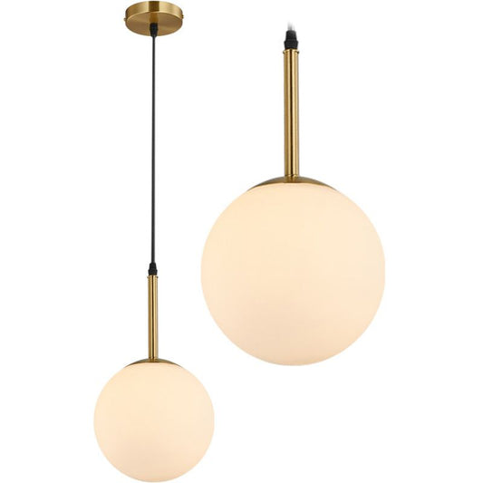 LAMPĂ DE PLAFON STICLĂ ALBĂ APP431-1CP  1