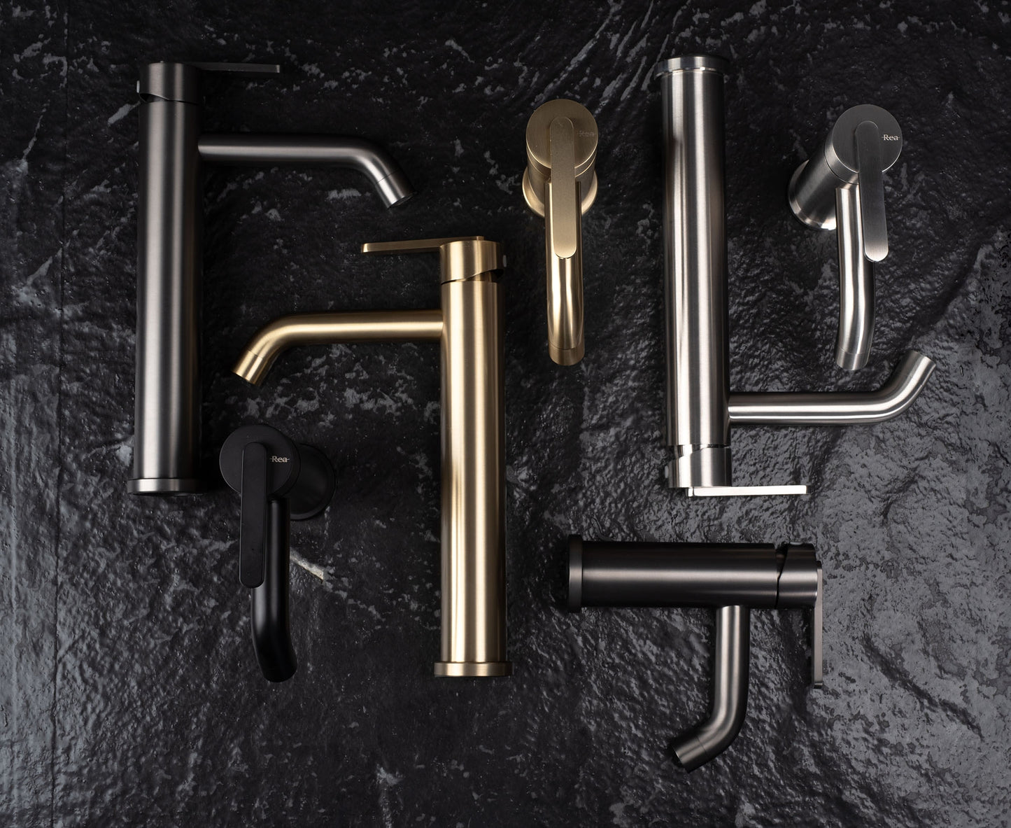 Baterie Pentru Baie Rea Ontario Brush Gold  3