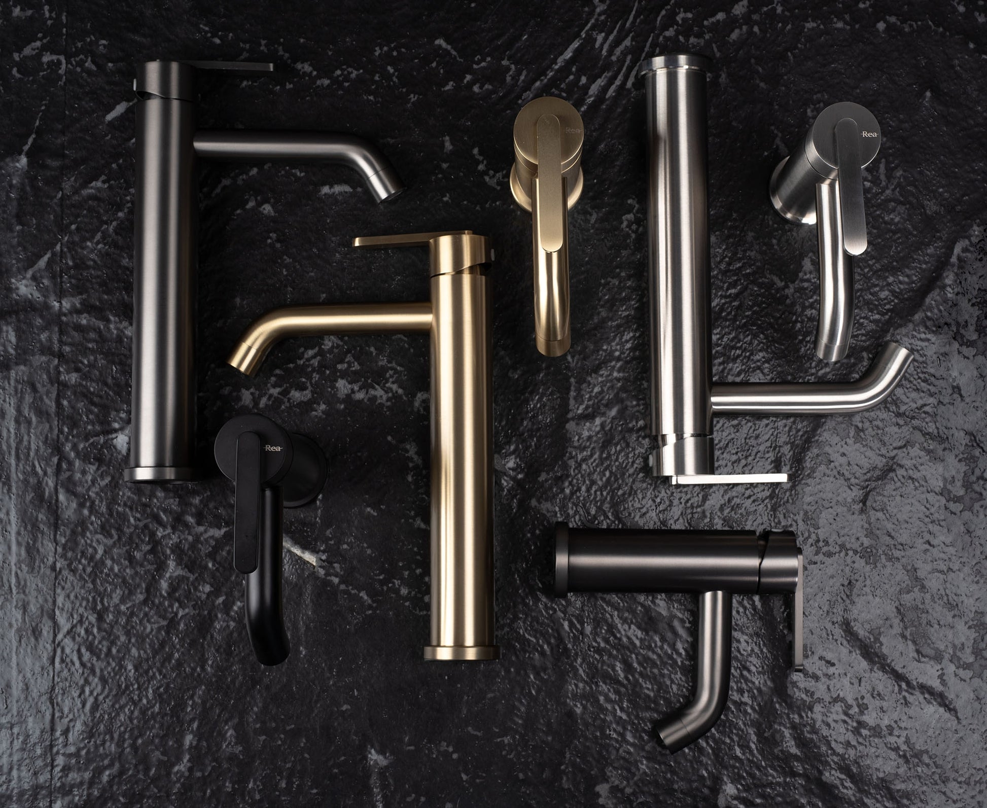 Baterie Pentru Baie Rea Ontario Brush Gold  3