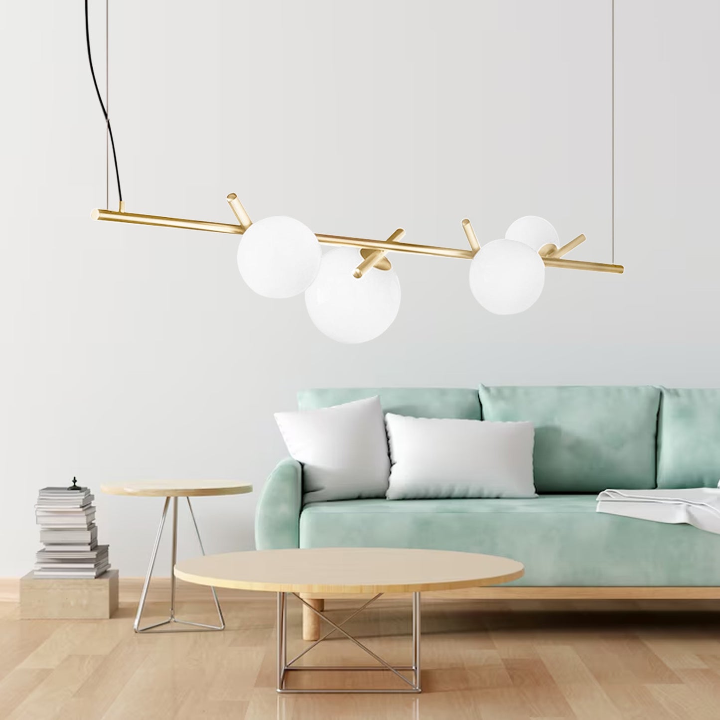 Lampă Suspendată APP1665-4CP Gold  3