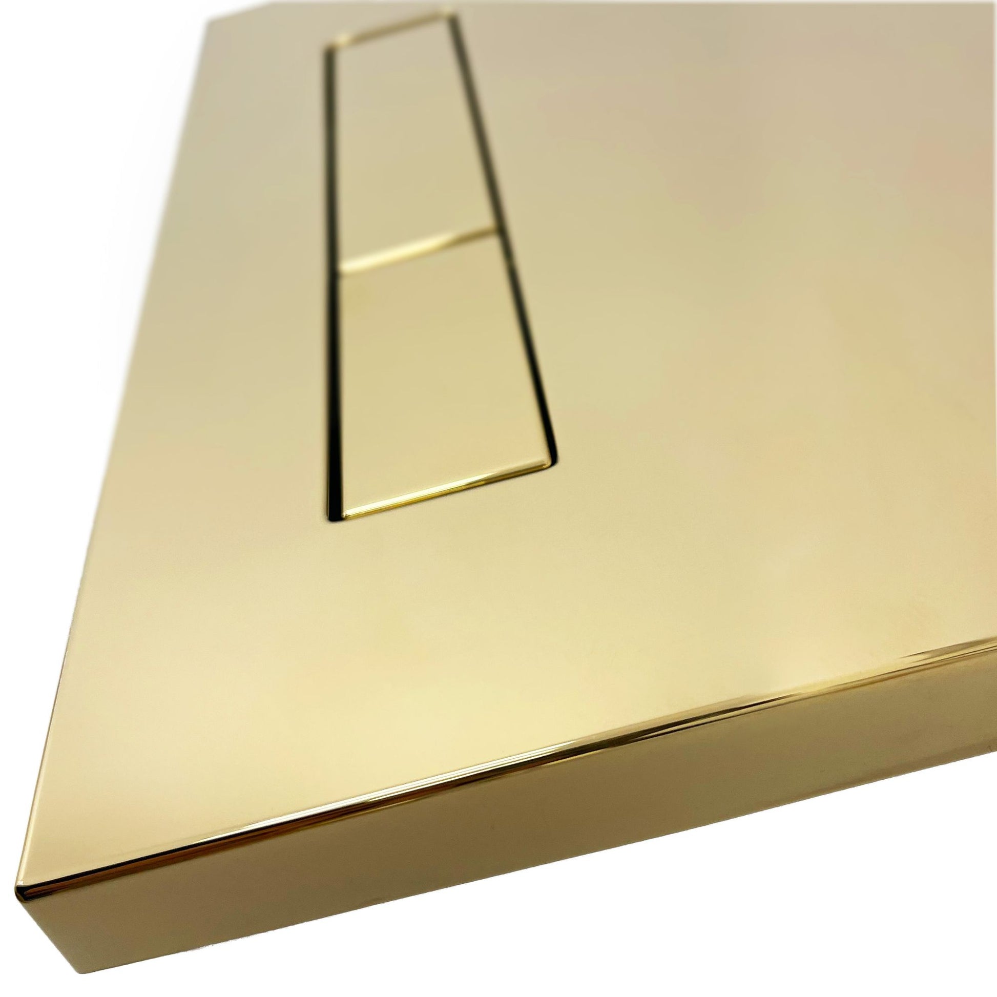 Buton tip H pentru cadru WC  Gold  3