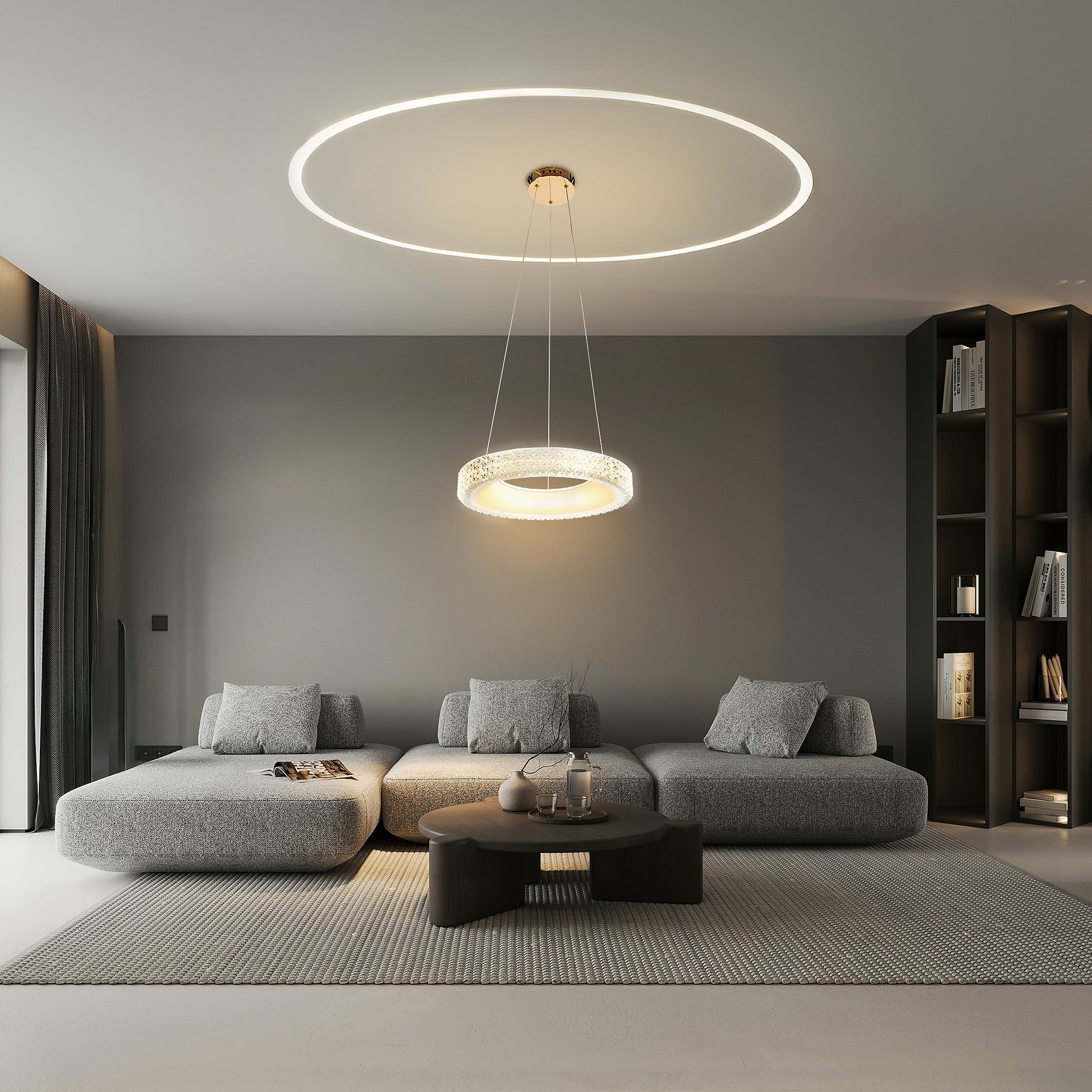 Lampa Led Ms001-cp Rose Gold 40cm  2