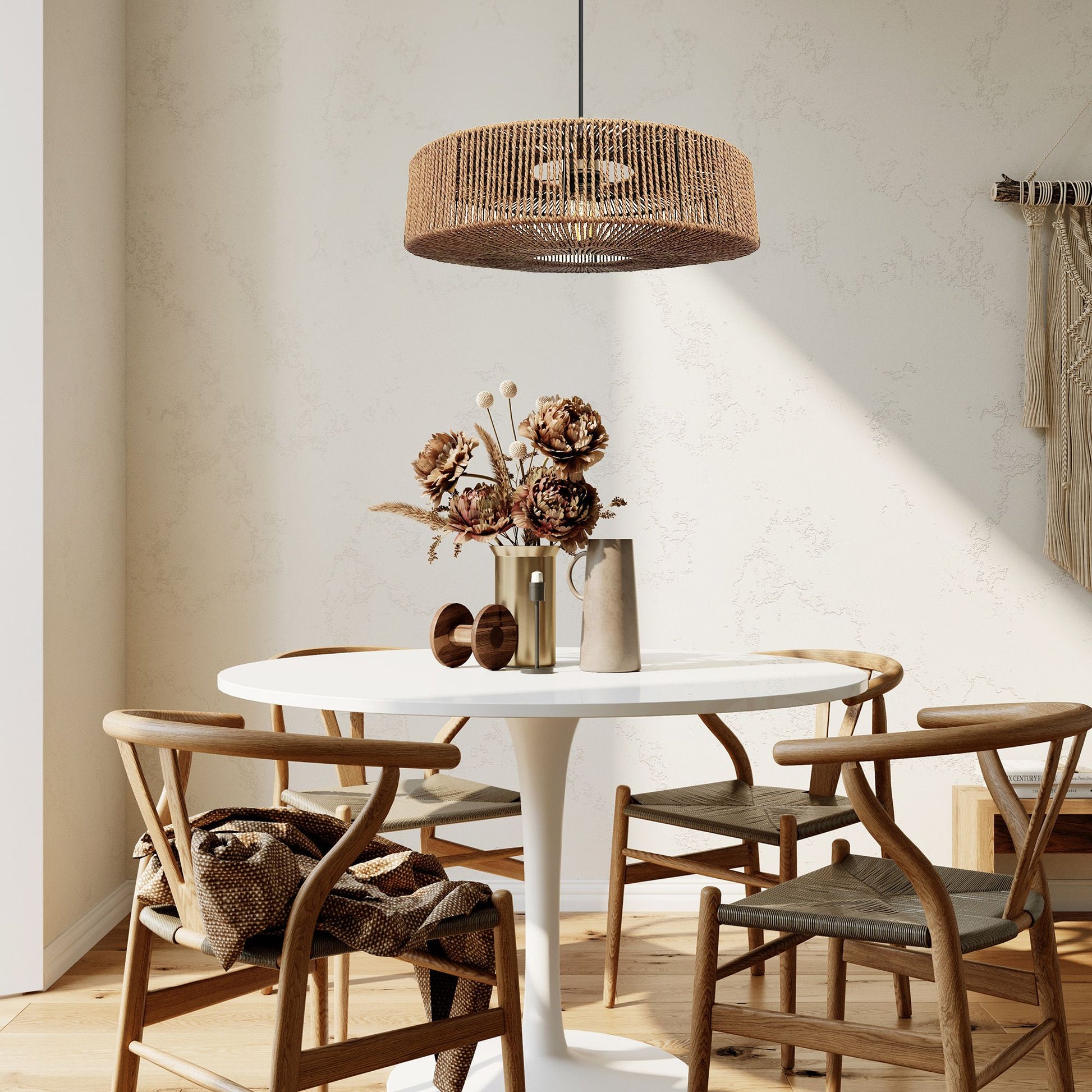 Lampă de tavan APP1294-1PC Beige  6