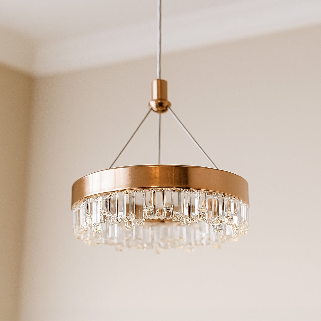 Lampă Suspendată Led Lhj097-cp Gold  2