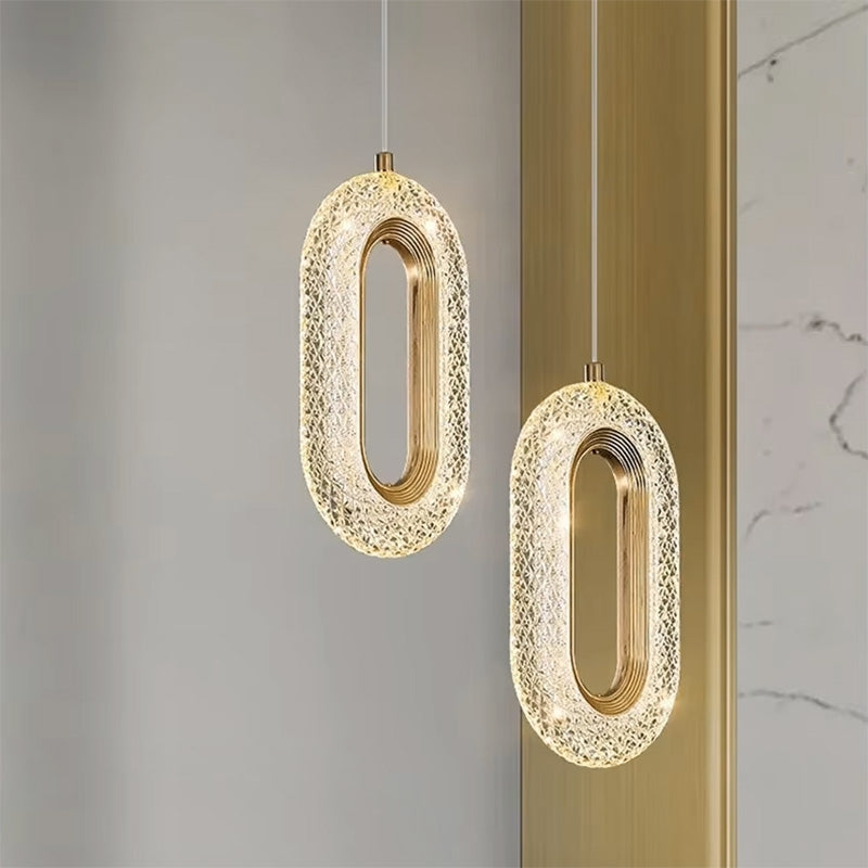 Lustră Cu Cristale Suspendată G113-1cp Gold  8