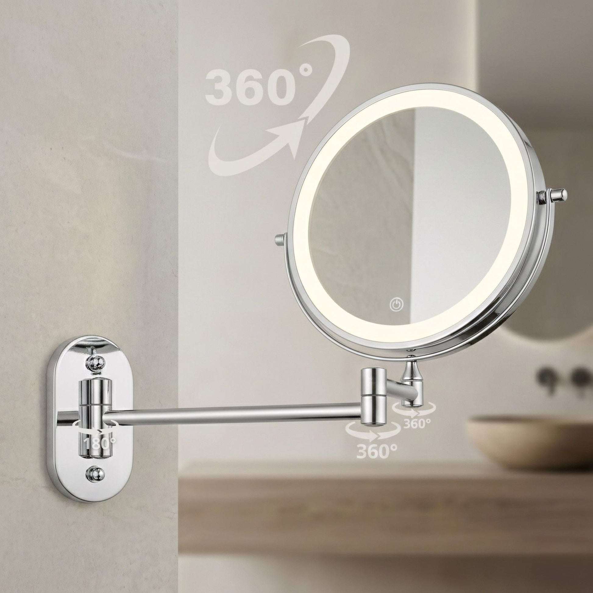 Oglindă LED Glow Chrome  5