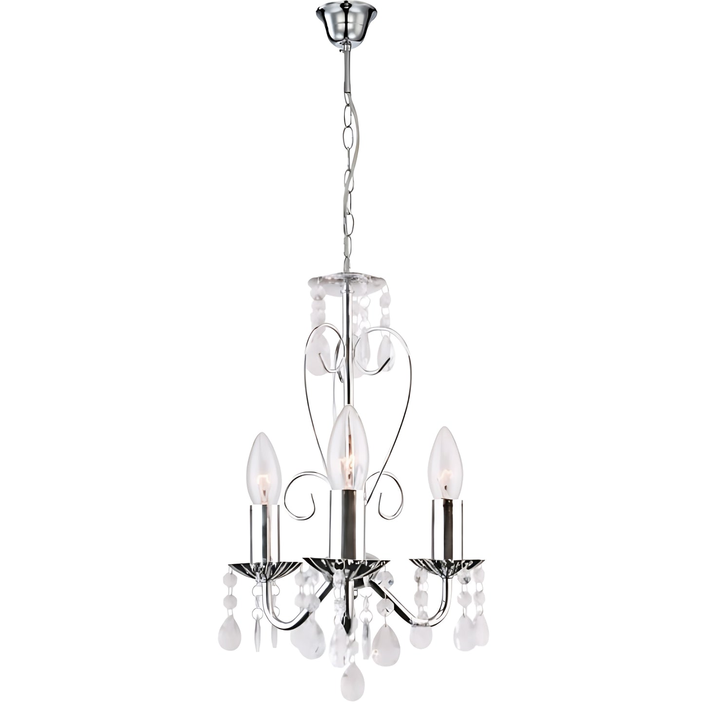 Lampă Suspendată Ebt011-3cp Chrome  1
