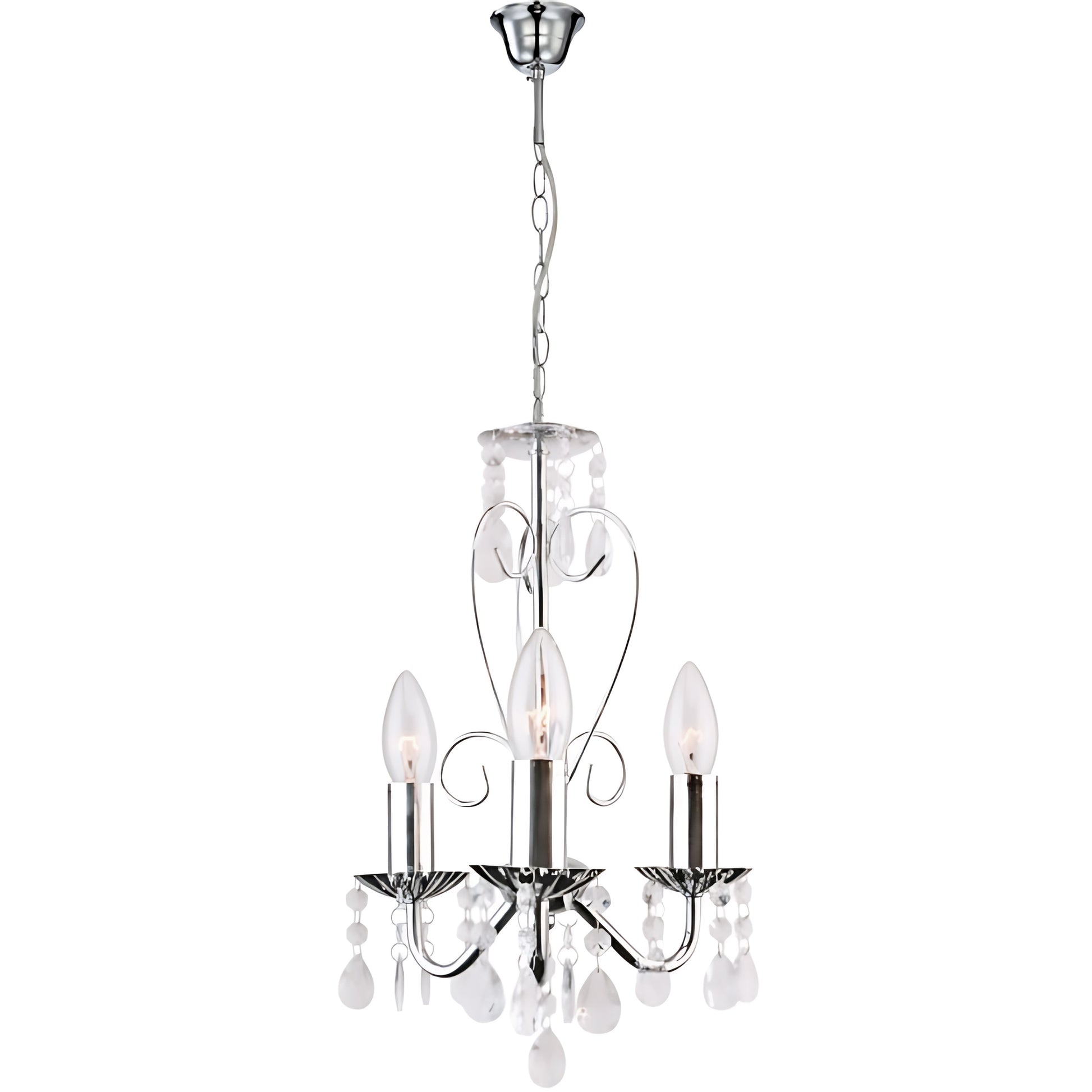 Lampă Suspendată Ebt011-3cp Chrome  1